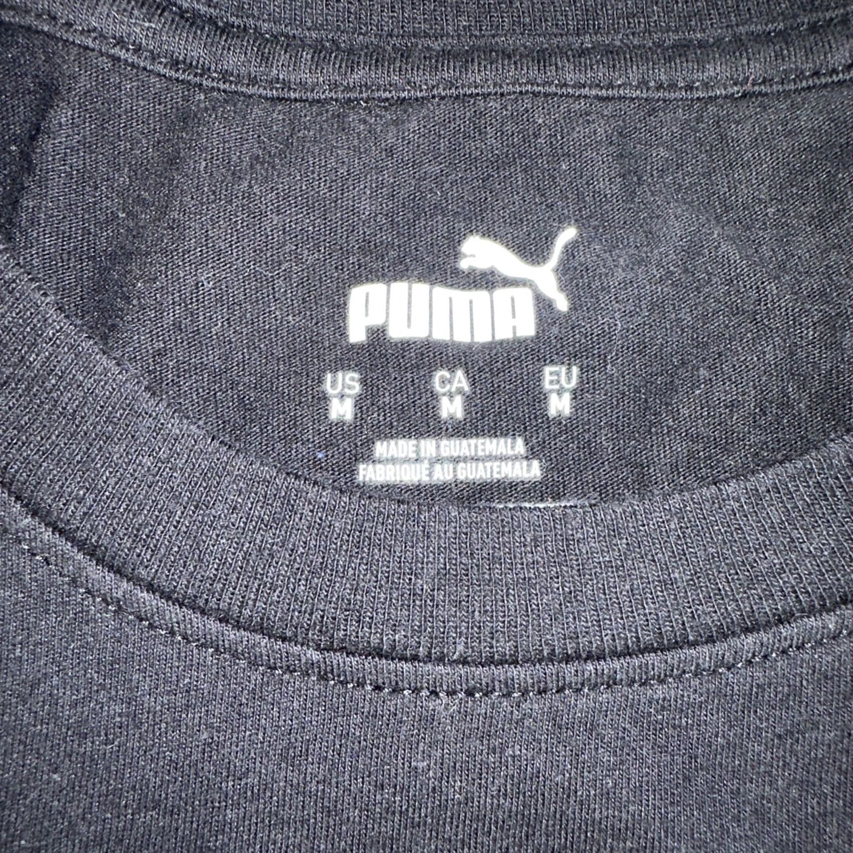 Puma PUMA Men TShirt Medium Black Shirt Mens M Black TShirt Shirt Size US M / EU 48-50 / 2 - 3 Thumbnail