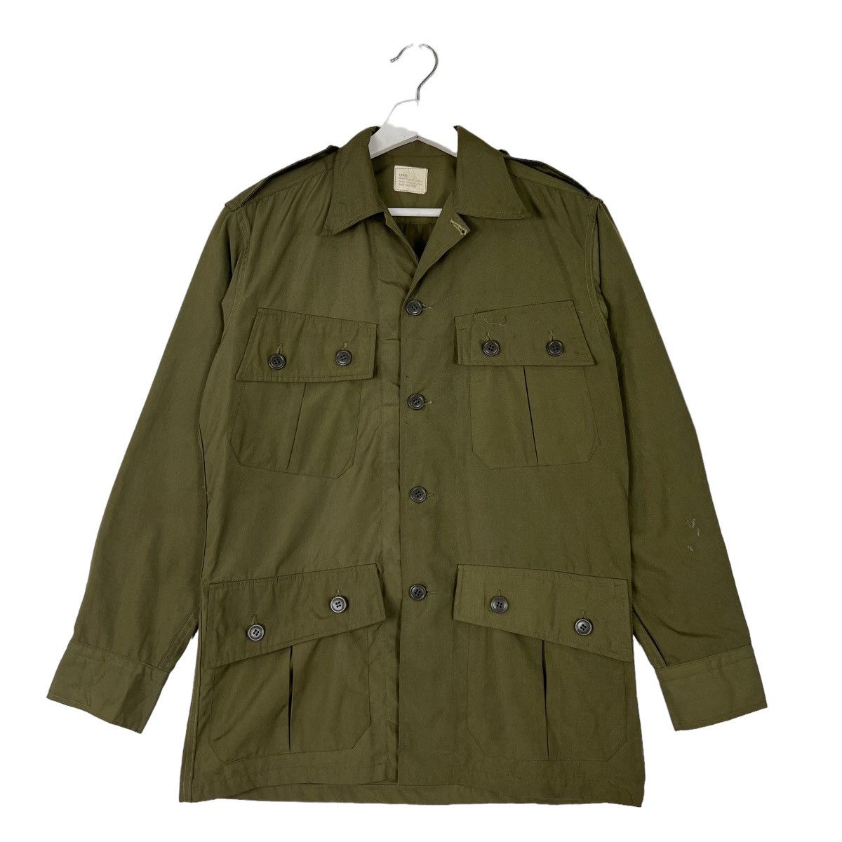 Japanese Brand 🔥 VINTAGE MILITARY SLANK POCKET SHIRT JACKET Size US L / EU 52-54 / 3 - 1 Thumbnail