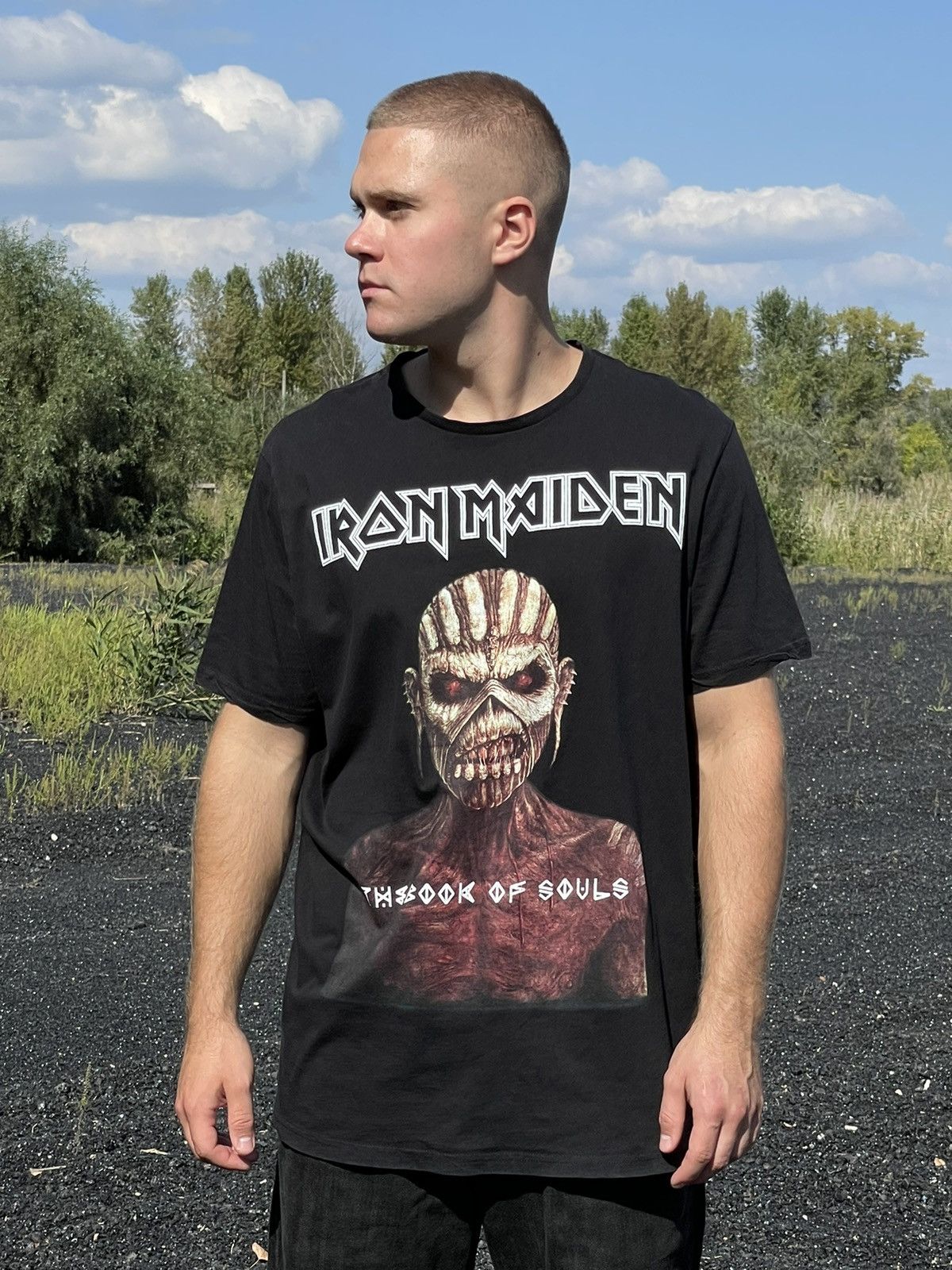 Issey Miyake Vintage Iron Maiden T-shirts Rock Tee Streetwear Size Xl Size US XXL / EU 58 / 5 - 3 Thumbnail