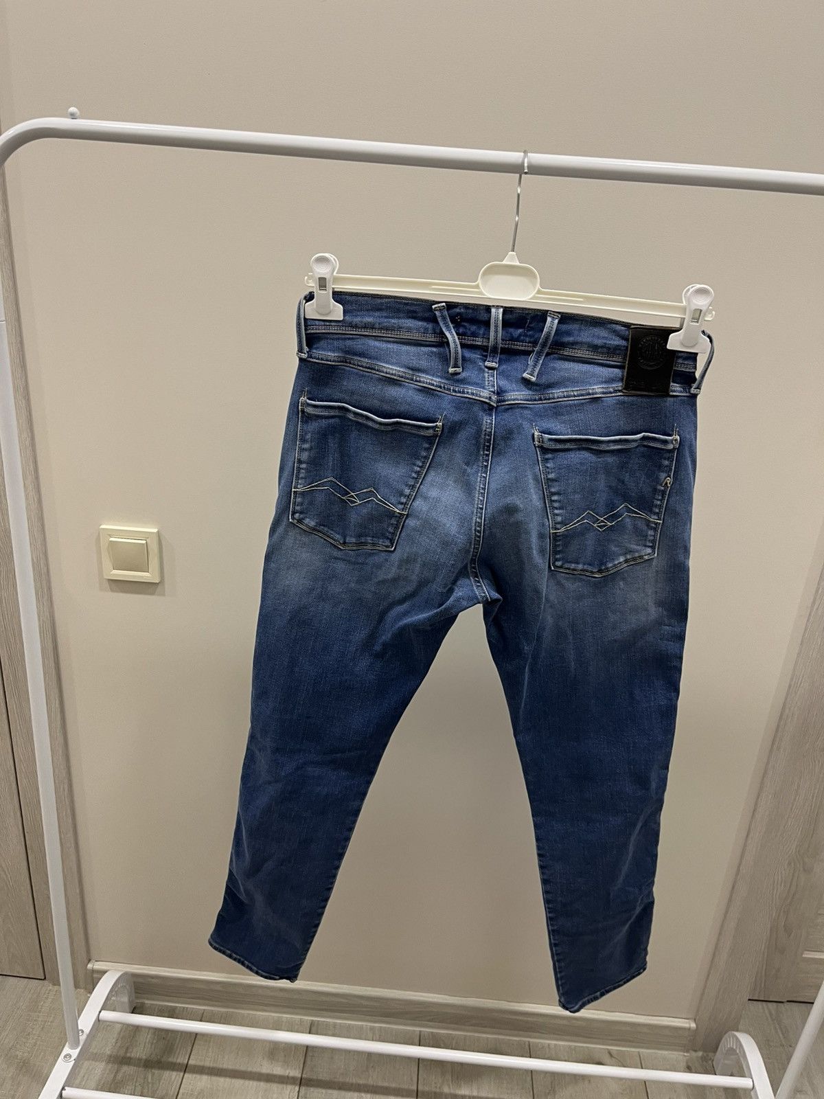Replay Replay Anbass Blue Jeans Size 31/32 Size US 31 - 5 Thumbnail