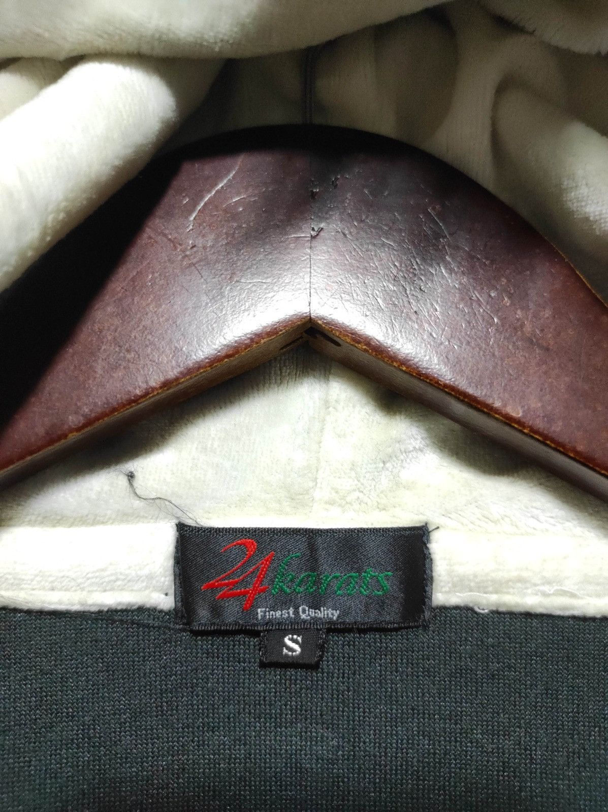 Japanese Brand 24 karat Velvet zip fur hoodie ifsix LGB style Size S / US 4 / IT 40 - 13 Thumbnail