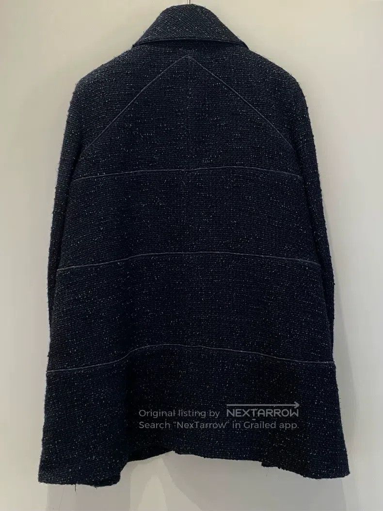 Other Chanel 18k forest dark green tweed lapel coat Size XS / US 0-2 / IT 36-38 - 3 Thumbnail