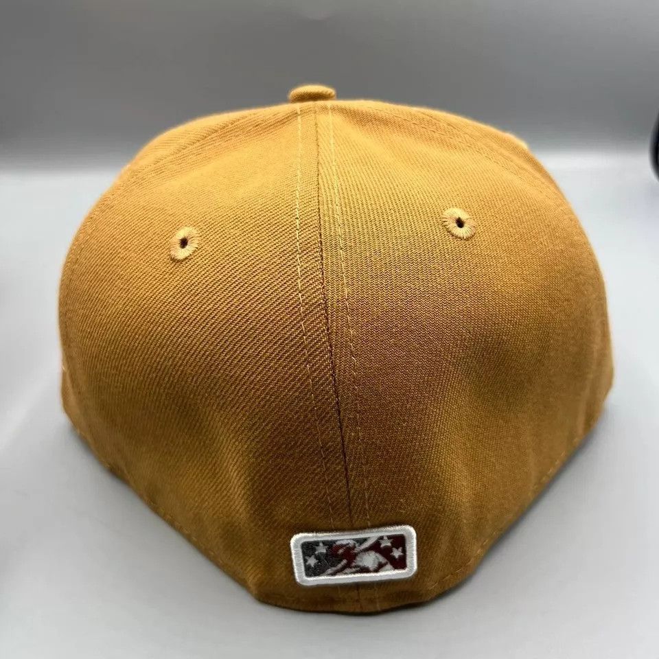 New Era Buffalo Bisons Hat Men 7 1/2 59Fifty New Era MiLB Fitted Cap Size ONE SIZE - 4 Thumbnail