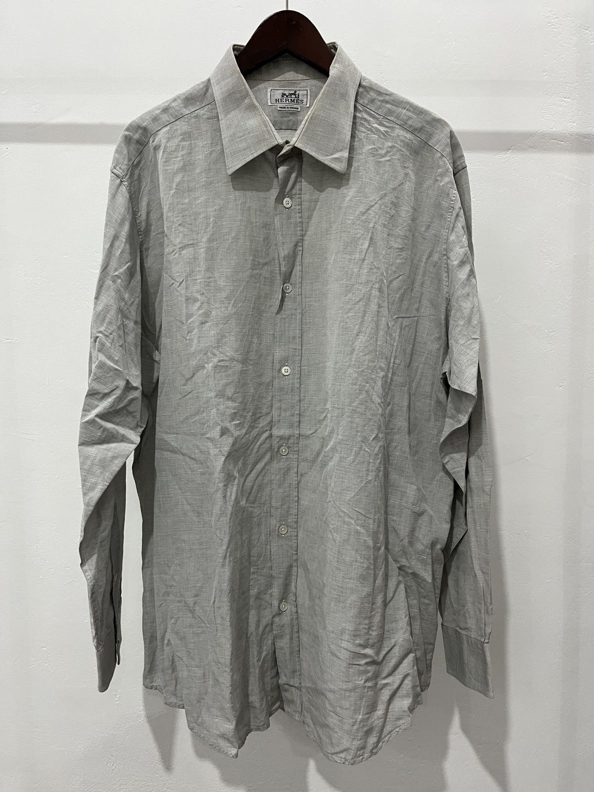 Hermes × Maison Margiela Hermes Martin Margiela Era Linen Shirt
