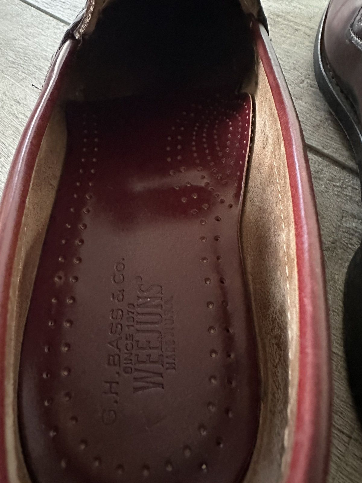G.H. Bass & Co. Premium Weejun Penny Loafers Size US 10.5 / EU 43-44 - 5 Thumbnail