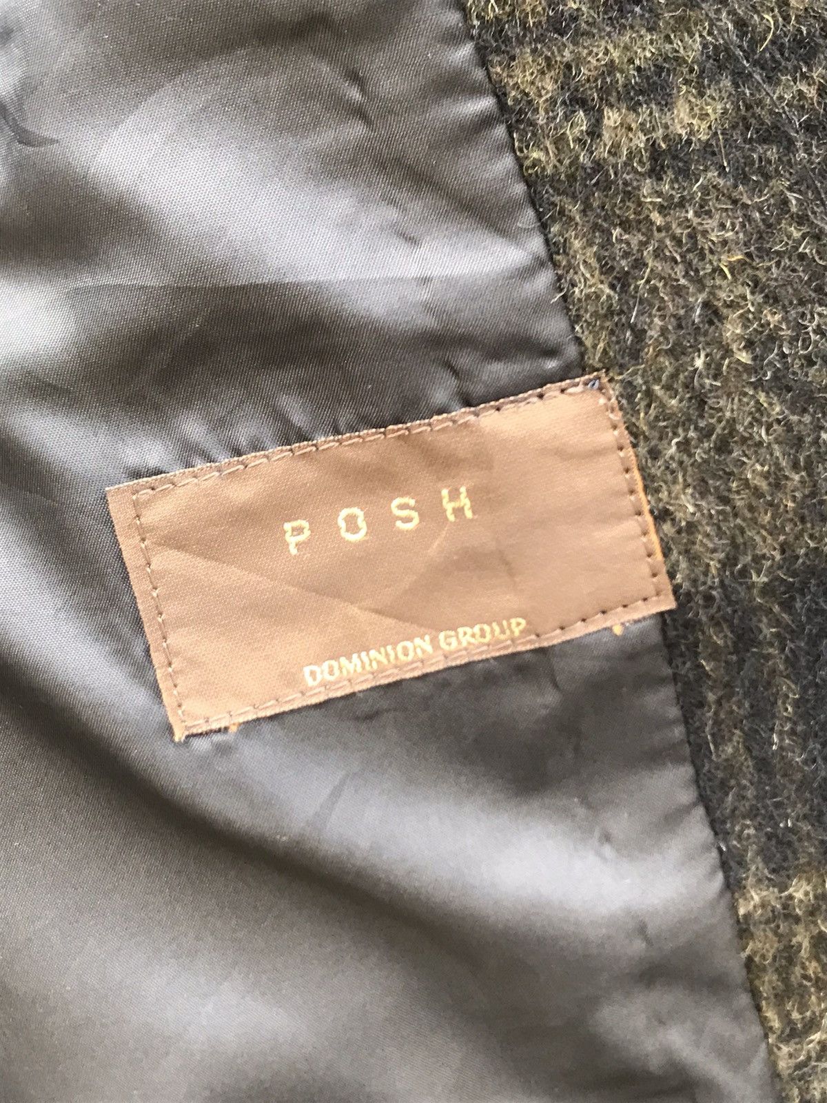 Japanese Brand ⚡️Vintage Posh Flannel Wool Coat Size US M / EU 48-50 / 2 - 8 Thumbnail