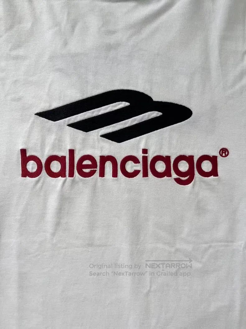 Balenciaga Balenciaga 3B Sports Icon Logo Embroidered T-Shirt. Size US XS / EU 42 / 0 - 3 Thumbnail