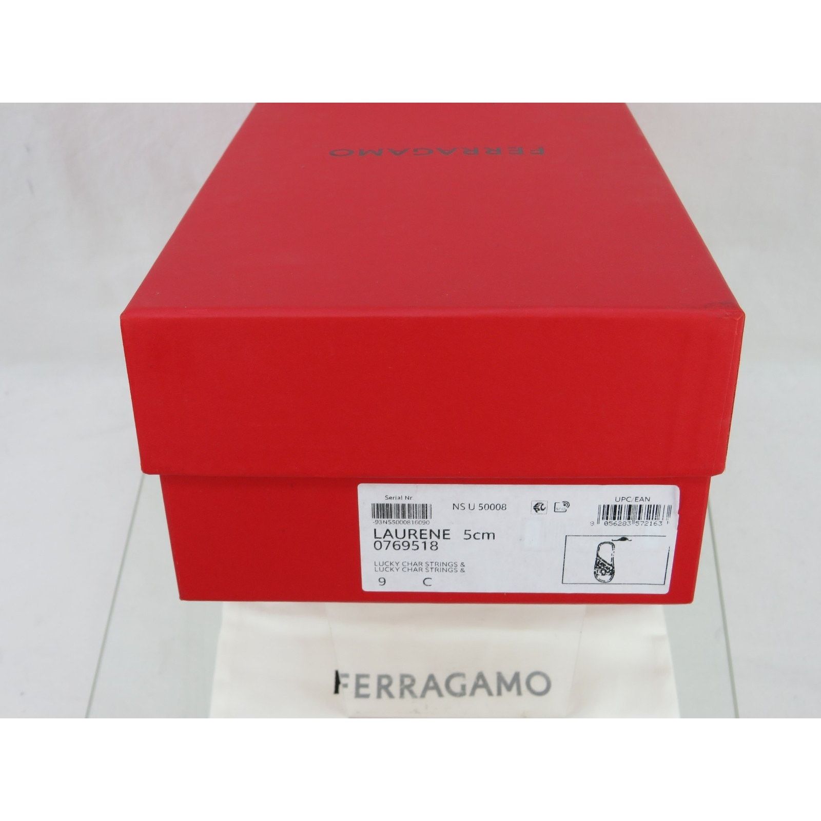 Salvatore Ferragamo FERRAGAMO LAURENE LIGHT GREEN LOGO FLATS SANDALS SLIDES 9 C Size US 9 / IT 39 - 12 Thumbnail