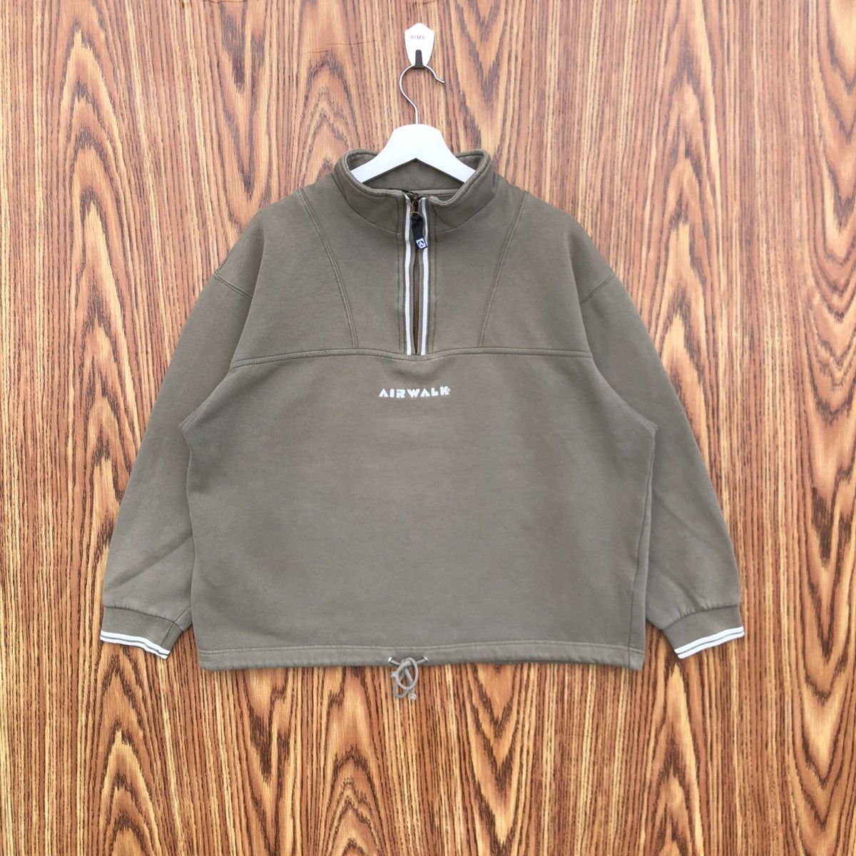 Airwalk Vintage Airwalk Half Zipper Sweatshirt Size US M / EU 48-50 / 2 - 1 Thumbnail