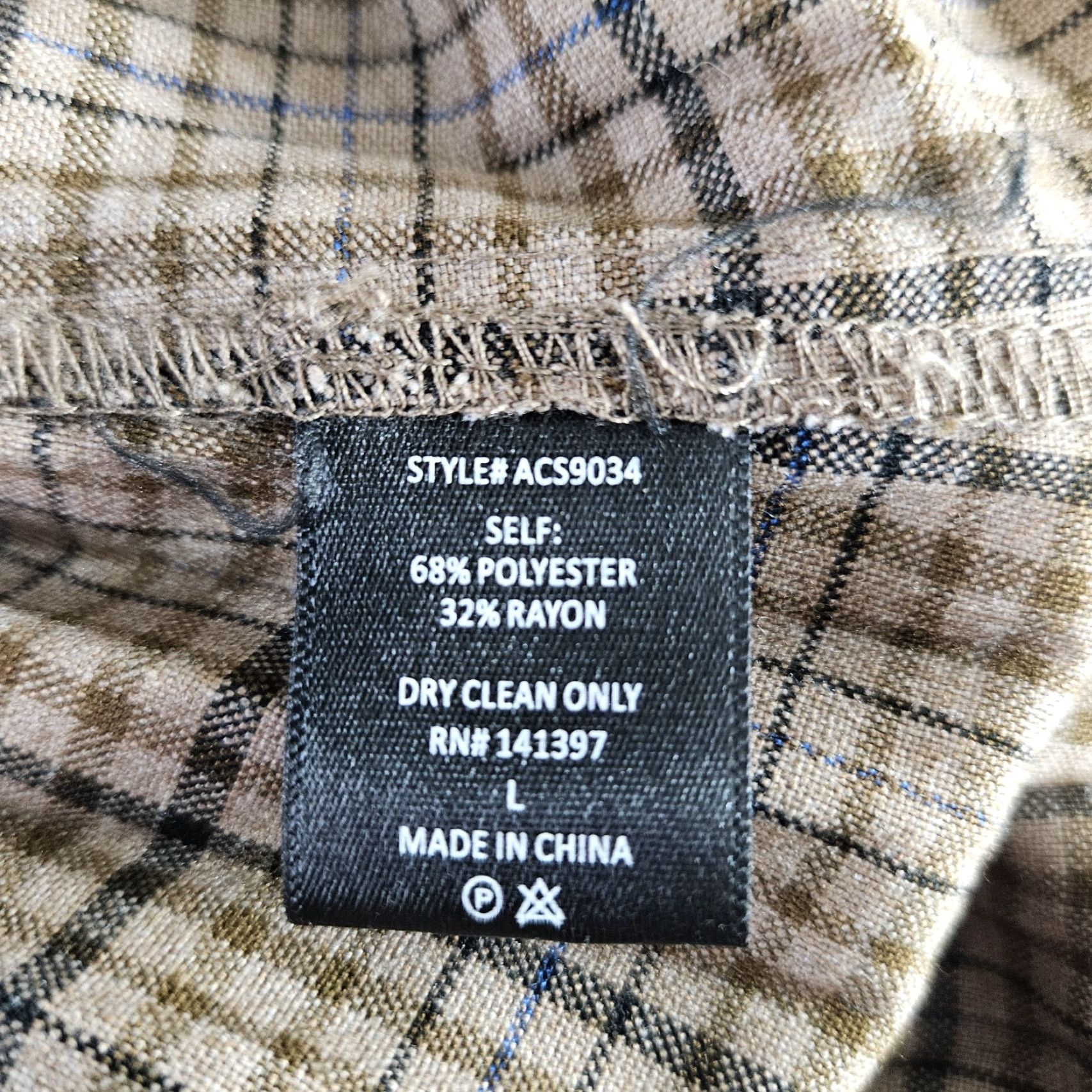 ASTR The Label ASTR The Label Women’s Pleated Skirt L Brown Plaid Side Zip Skirt Long Women's Size 36" / US 14 / IT 50 - 5 Thumbnail