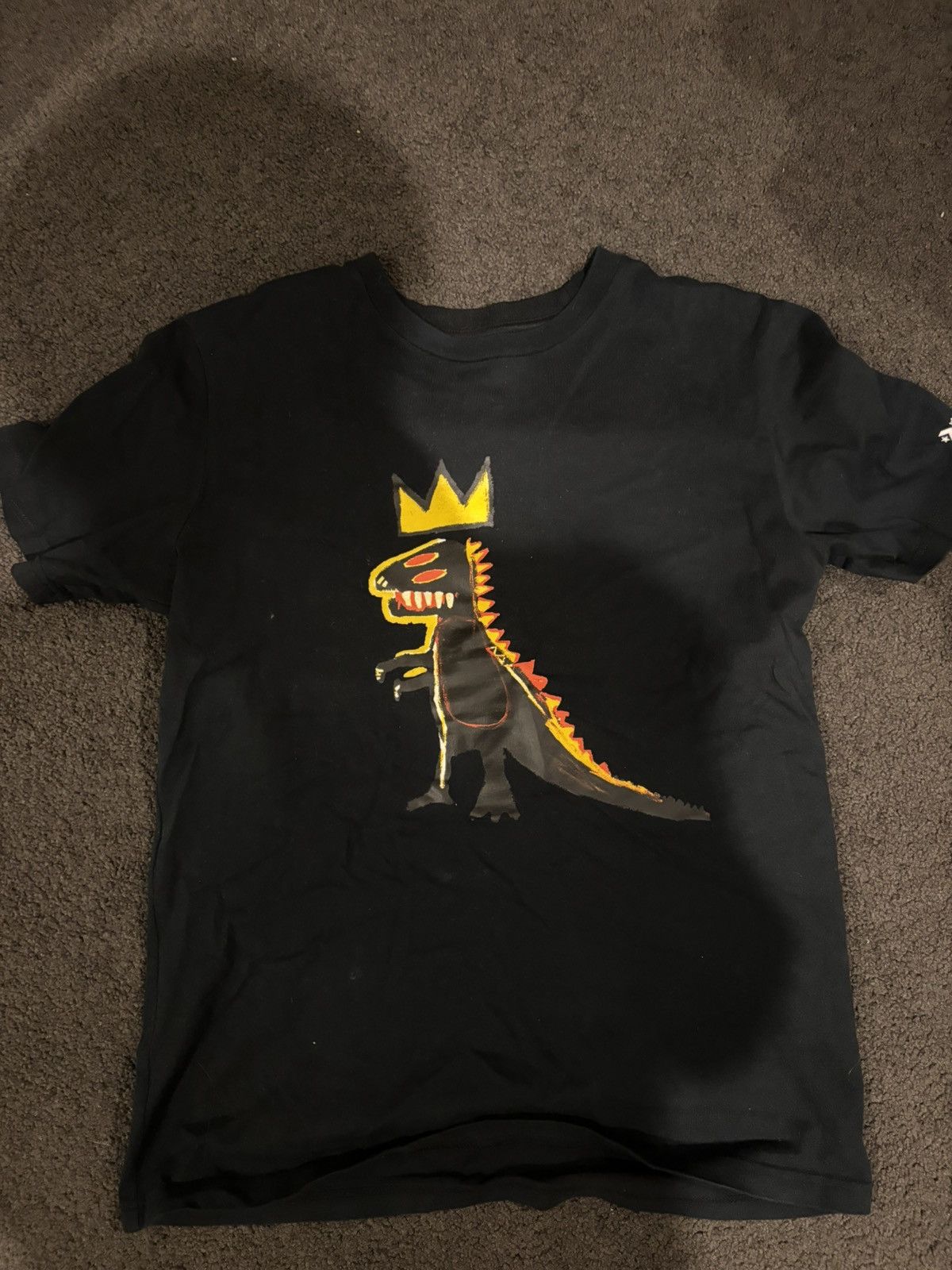 Converse Basquiat x converse collab graphic tshirt Size US S / EU 44-46 / 1 - 2 Thumbnail