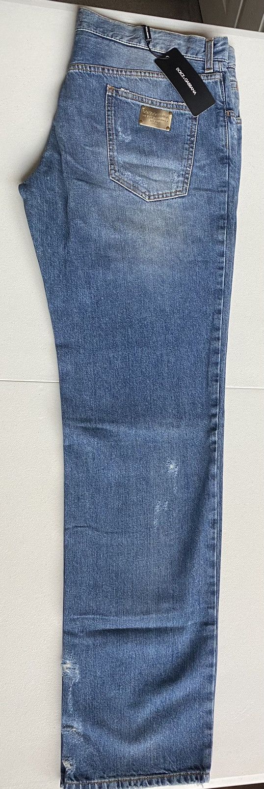 Dolce & Gabbana Dolce & Gabbana blue 6 pkt logo denim G3FBTP 56 NWT Size US 40 / EU 56 - 7 Thumbnail