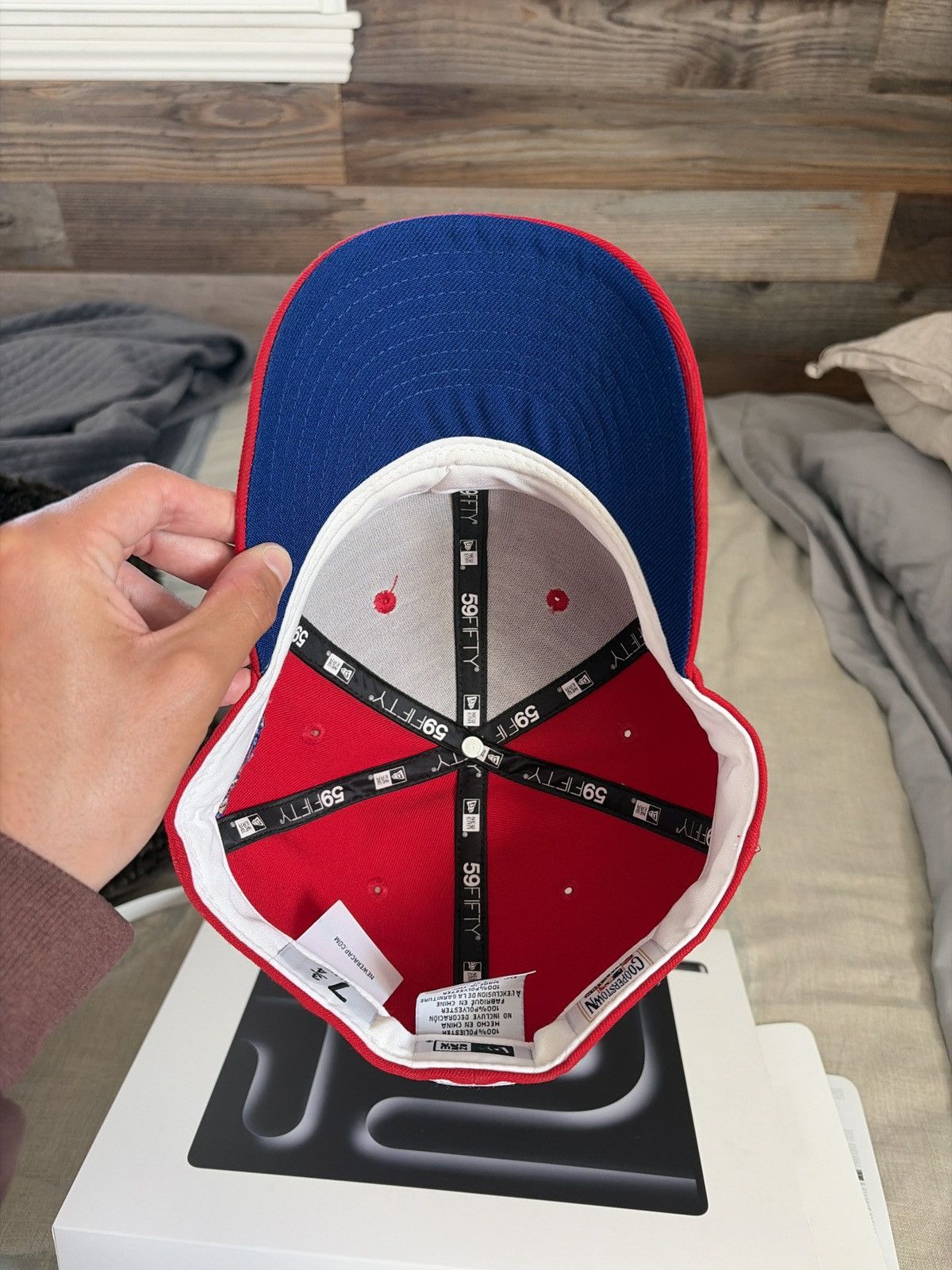 New Era 1993 World Series Philadelphia Phillies Fitted Size ONE SIZE - 7 Thumbnail