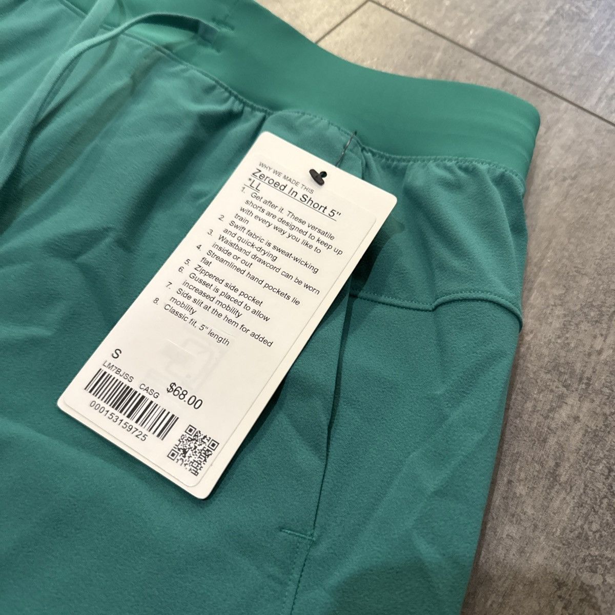 Lululemon NWT Lululemon Zeroed In 5" Shorts Size US 30 / EU 46 - 2 Thumbnail