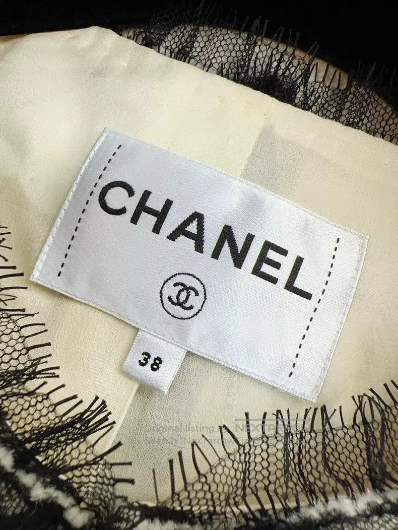 Chanel Chanel 20k equestrian series black Fedasus jacket lace jac Size XS / US 0-2 / IT 36-38 - 6 Thumbnail