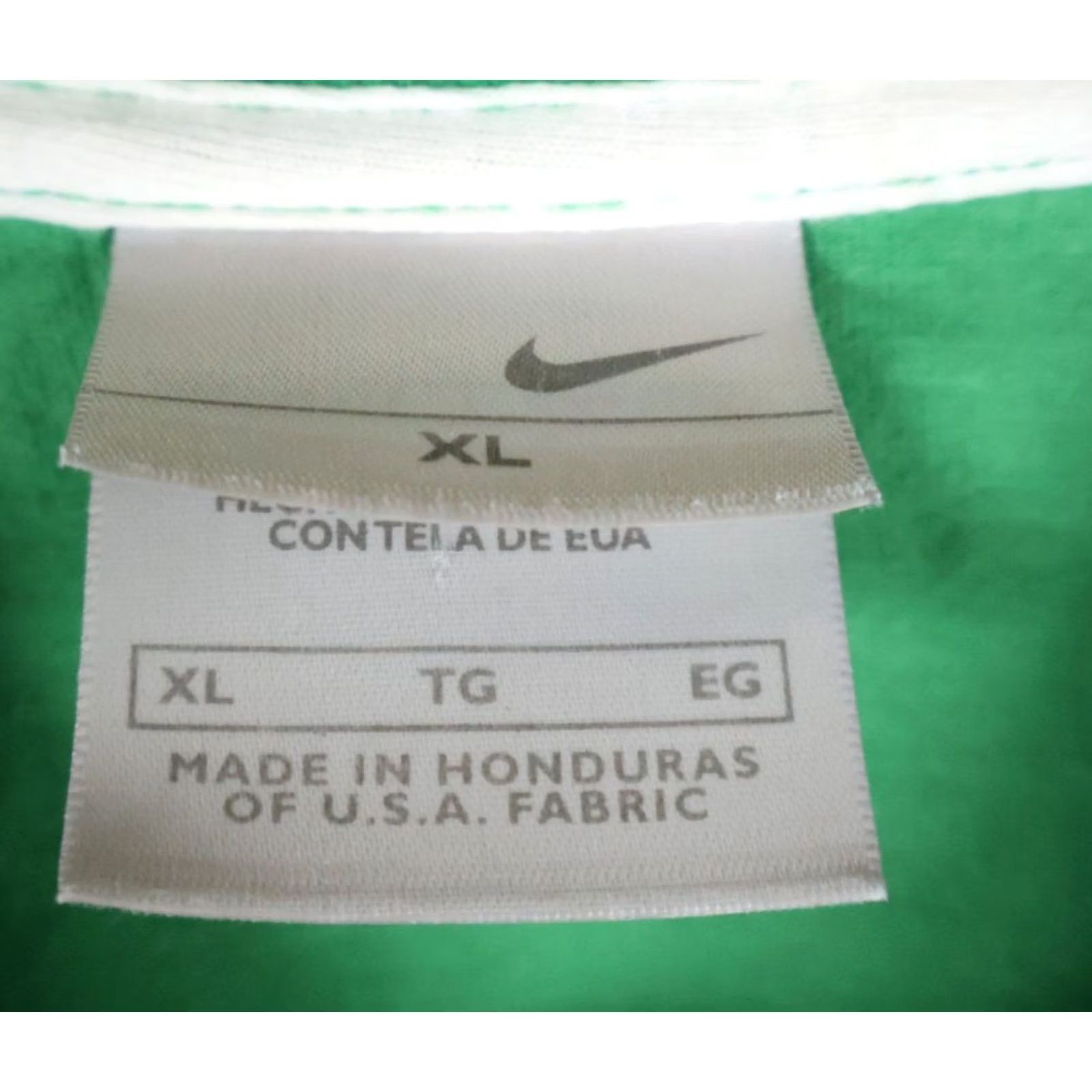 Nike VINTAGE Nike Embroidered Swoosh T-Shirt Green Crewneck Adult L XL Tag 90s Retro Hipster Graphic Tee Men Size US L / EU 52-54 / 3 - 3 Thumbnail
