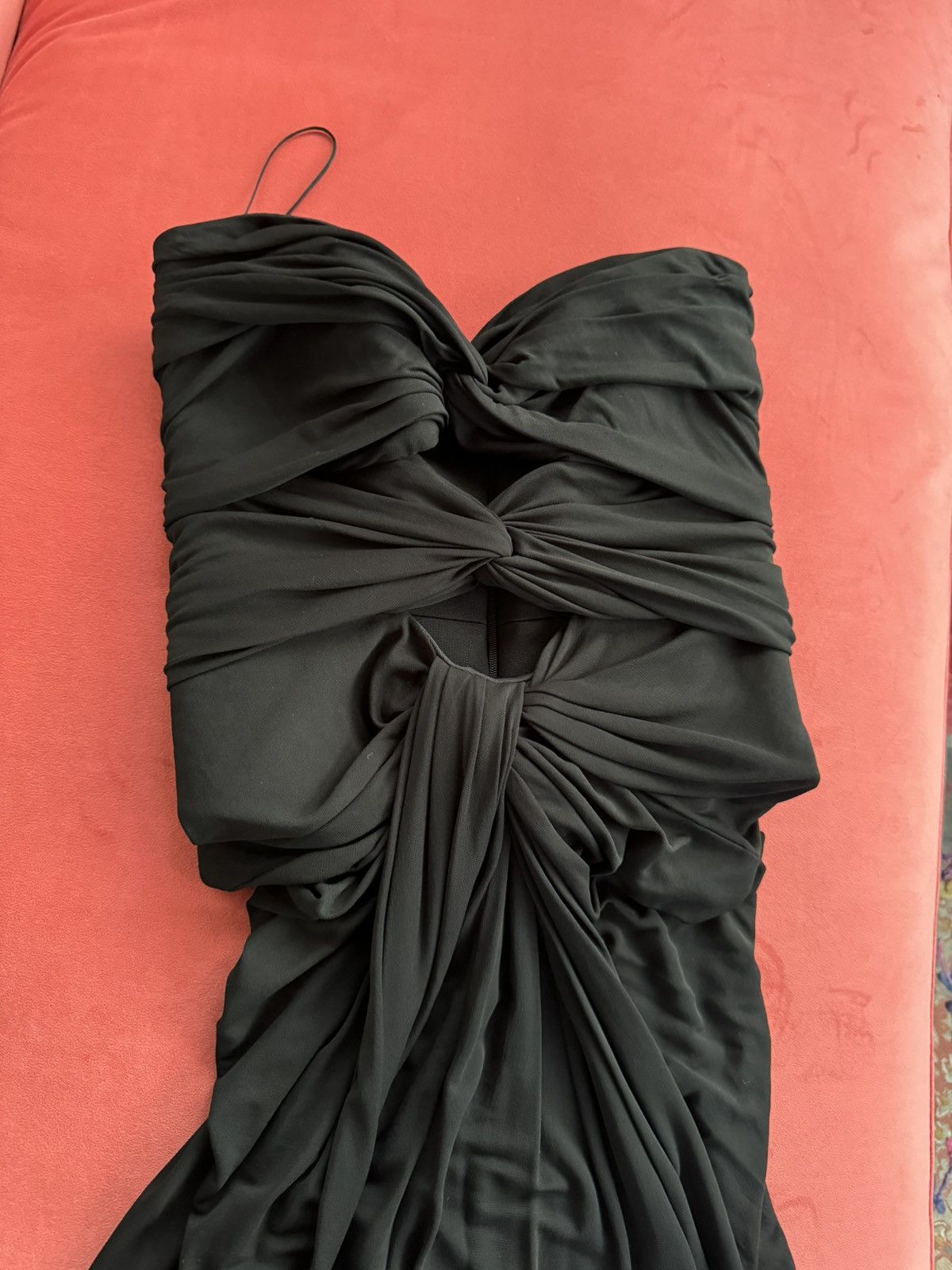 Saint Laurent Paris Saint Laurent black off shoulders jumpsuit, size M Size 27" / US 4 / IT 40 - 7 Thumbnail