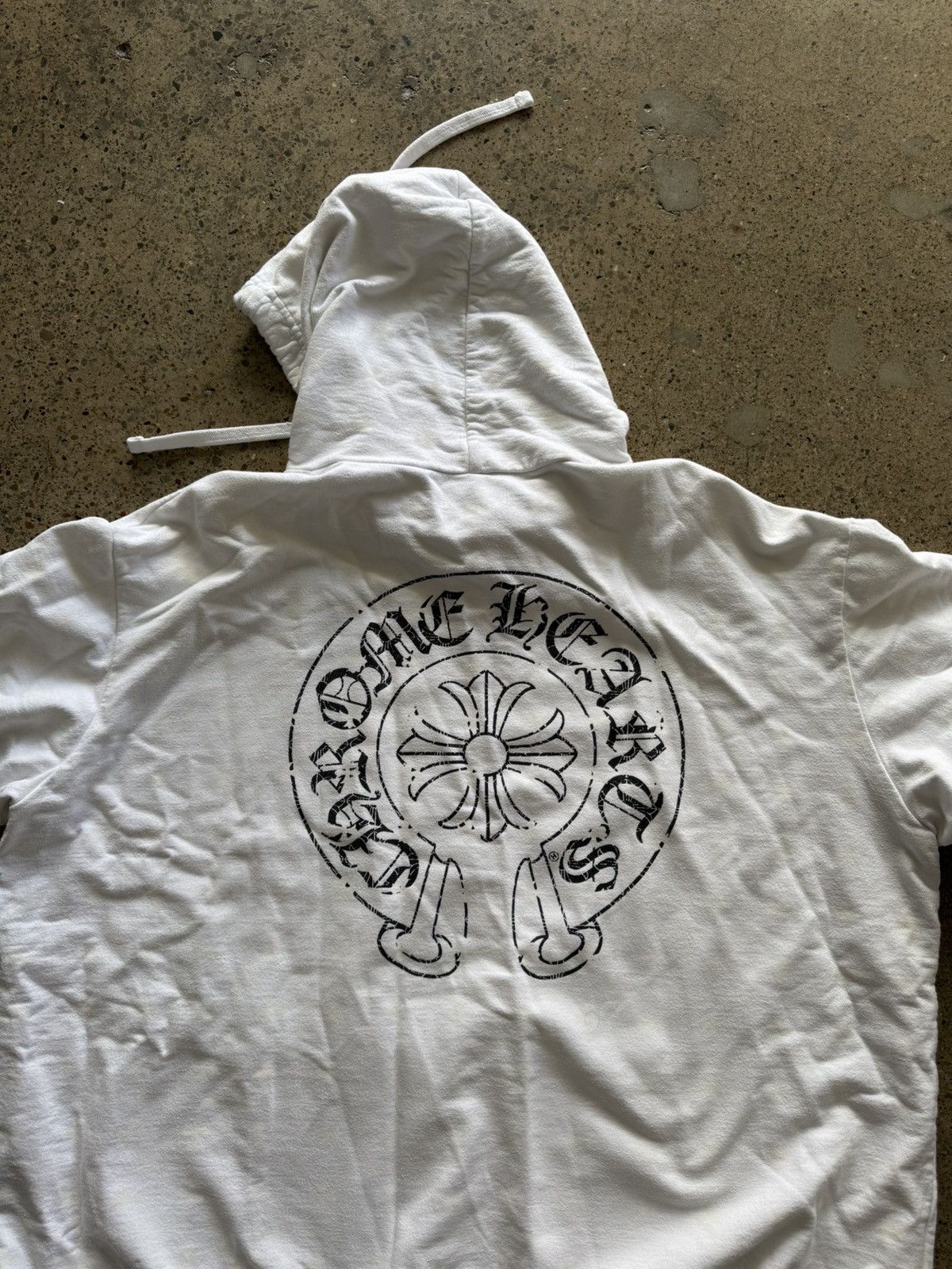Chrome Hearts Chrome Hearts White Monogram Pullover Hoodie Size US XL / EU 56 / 4 - 3 Thumbnail