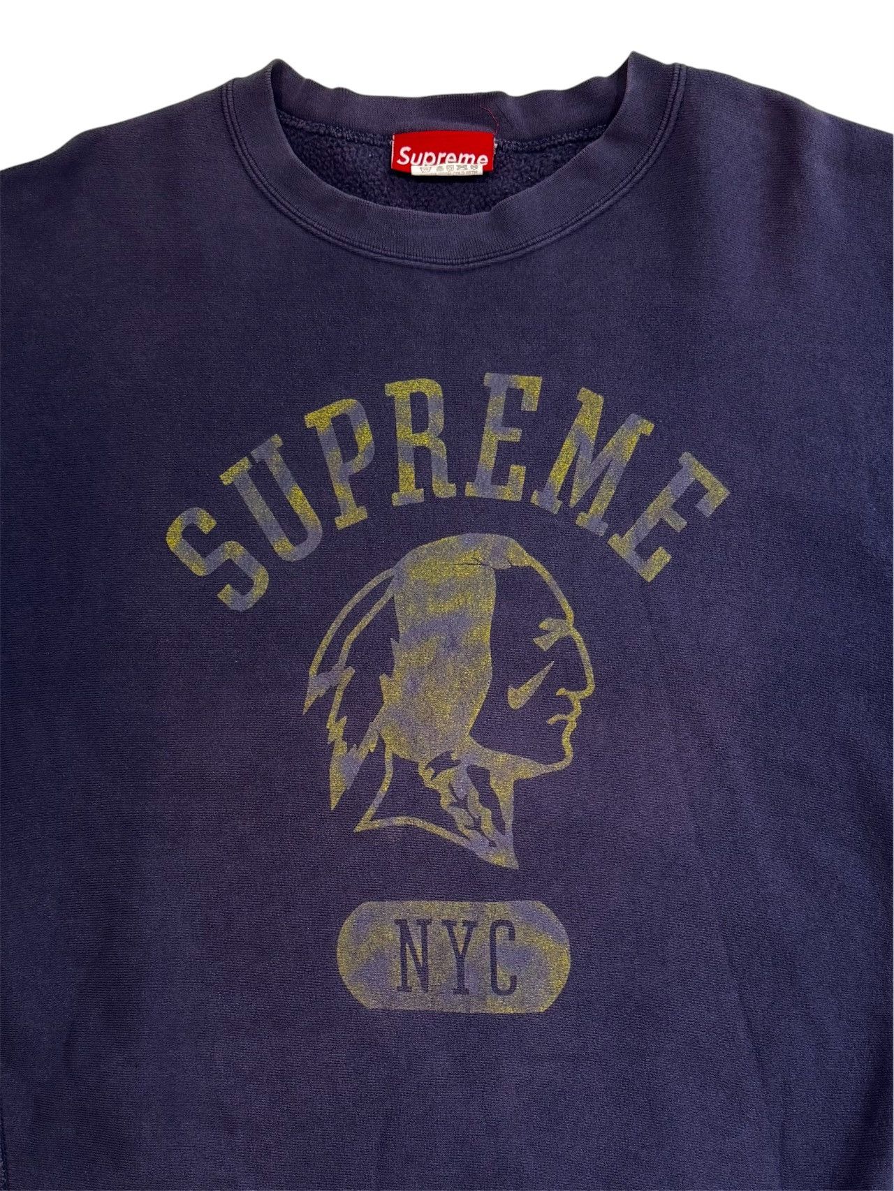 Supreme Supreme Chief Crewneck 1995 Size US L / EU 52-54 / 3 - 1 Thumbnail