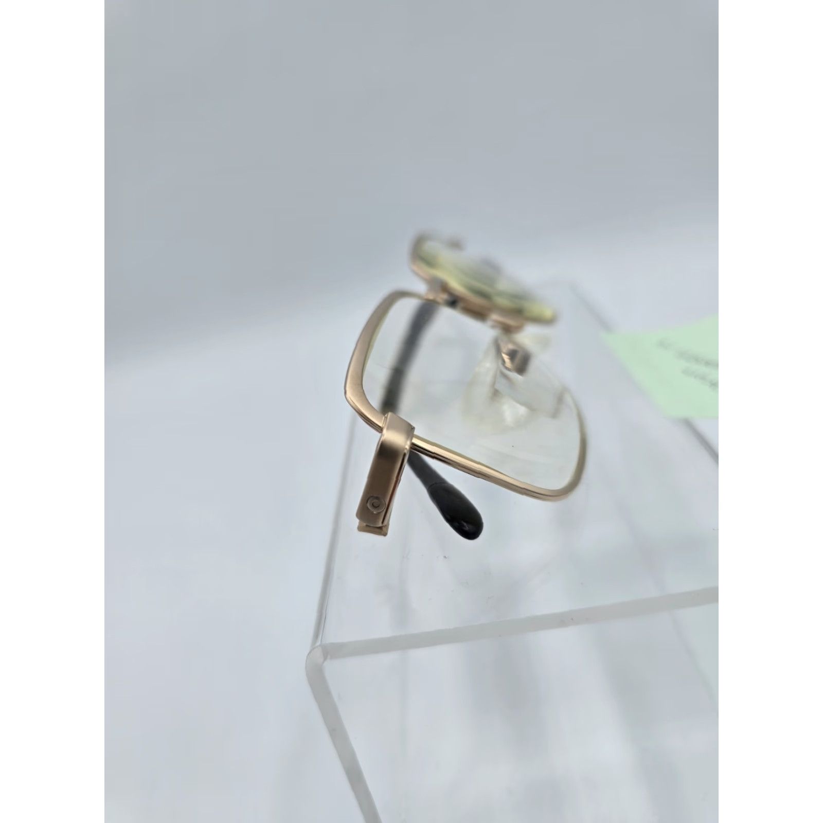 Nikon Vtg Nikon FS 002T-14 SLIDEVIEW TITEX-B Brow Eyeglasses Frame Only JAPAN F-Ti-P Size ONE SIZE - 2 Thumbnail