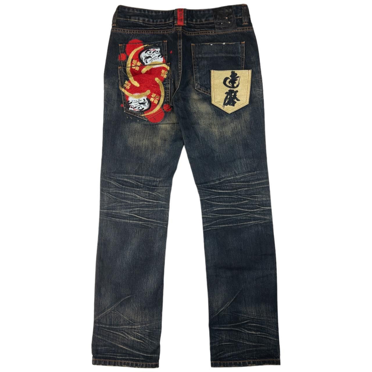 Other Vintage Big Train Multi-Pocket Japanese Denim Jeans W32 Size US 32 / EU 48 - 2 Thumbnail