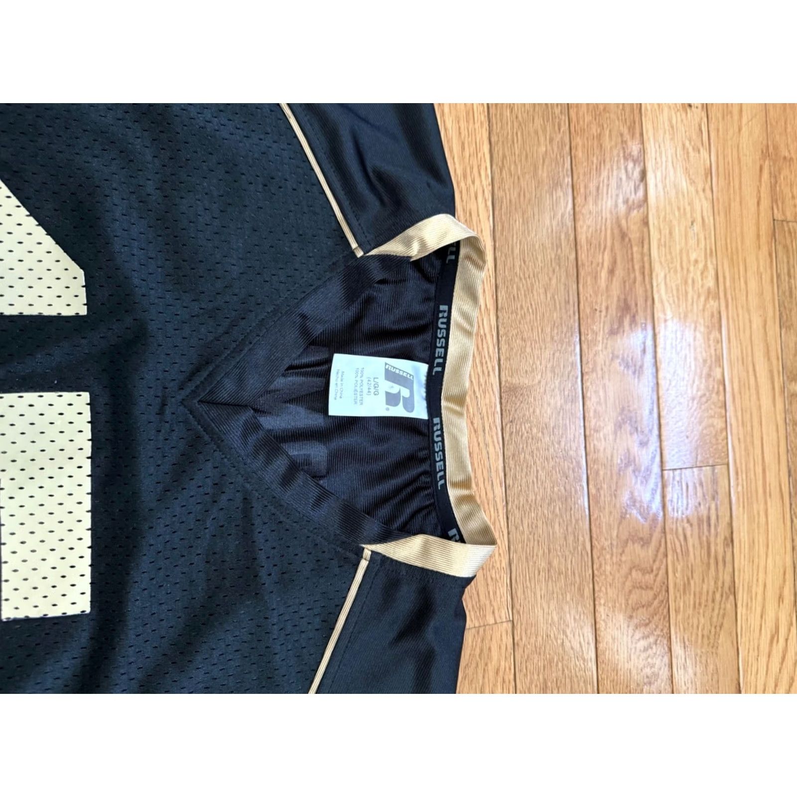 Drew Russell Purdue Boilermakers #15 Logo Mens L Black Jersey T-Shirt Size US L / EU 52-54 / 3 - 3 Thumbnail