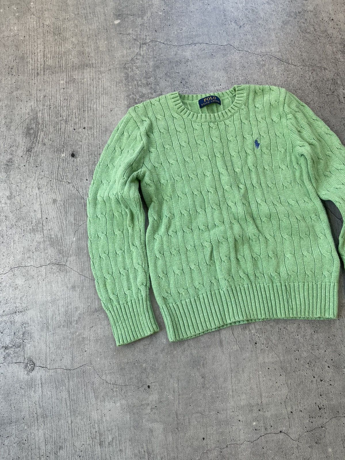 Polo Ralph Lauren Vintage Polo Ralph Lauren Sweater Knit Mini Logo Mens 90s Size US XXS / EU 40 - 2 Thumbnail