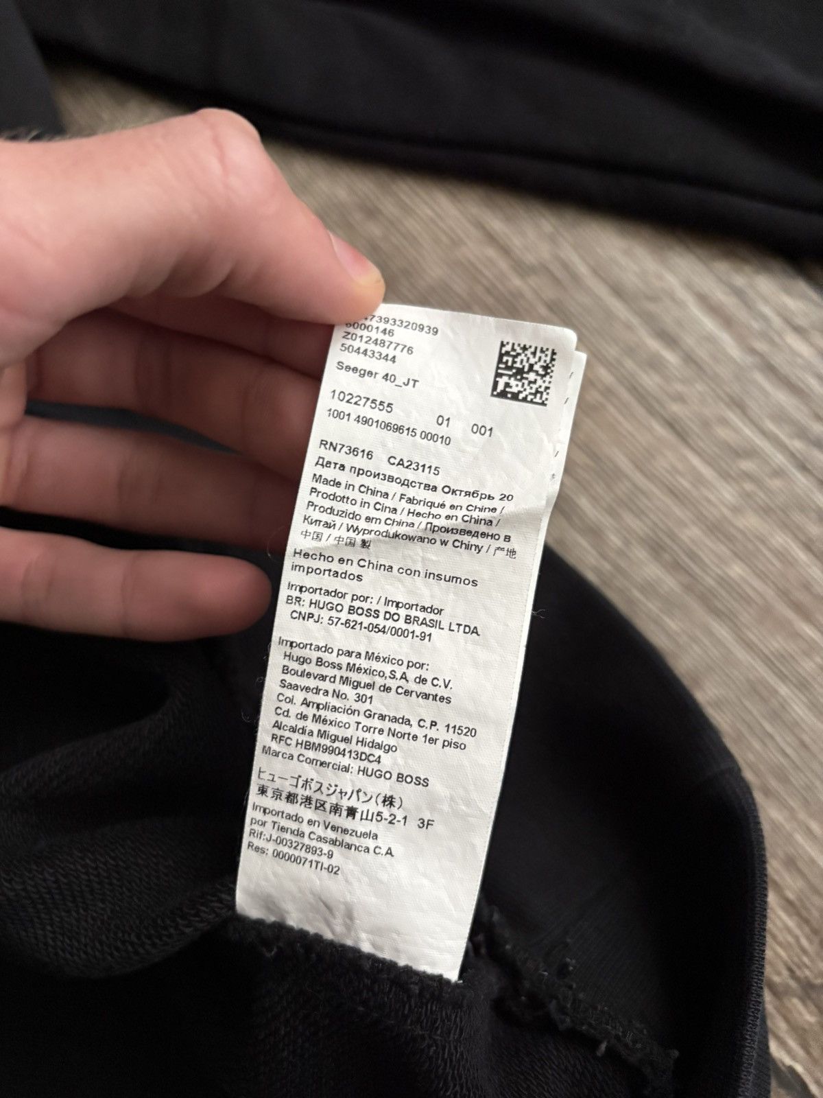 Hugo Boss Hugo Boss x Justin Teodoro Hoodie Size US L / EU 52-54 / 3 - 6 Thumbnail