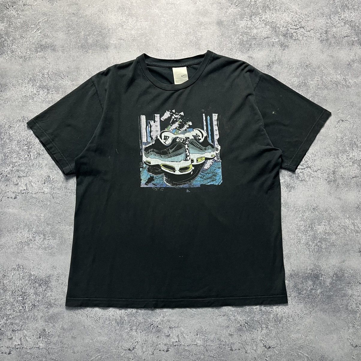 Nike Vintage Nike Air Max 95 Tee Streetwear Y2K Size US L / EU 52-54 / 3 - 1 Thumbnail