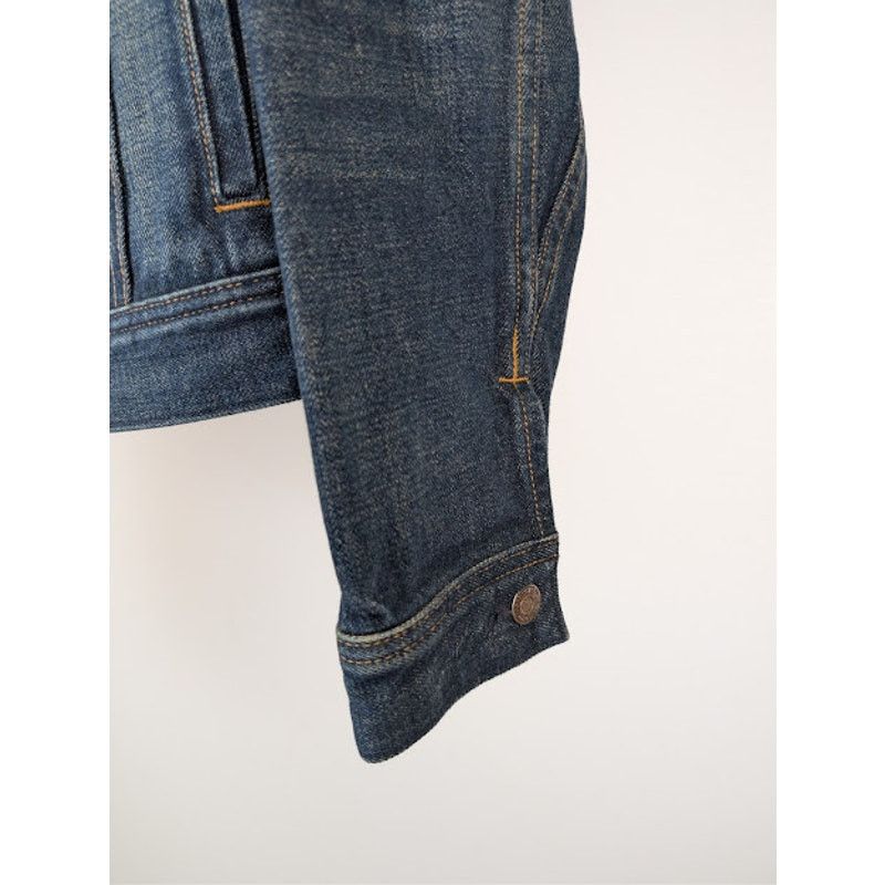 Tom Ford o1rshd1 Iconic Denim Jacket in Strong High / Low Blue Size US M / EU 48-50 / 2 - 6 Thumbnail