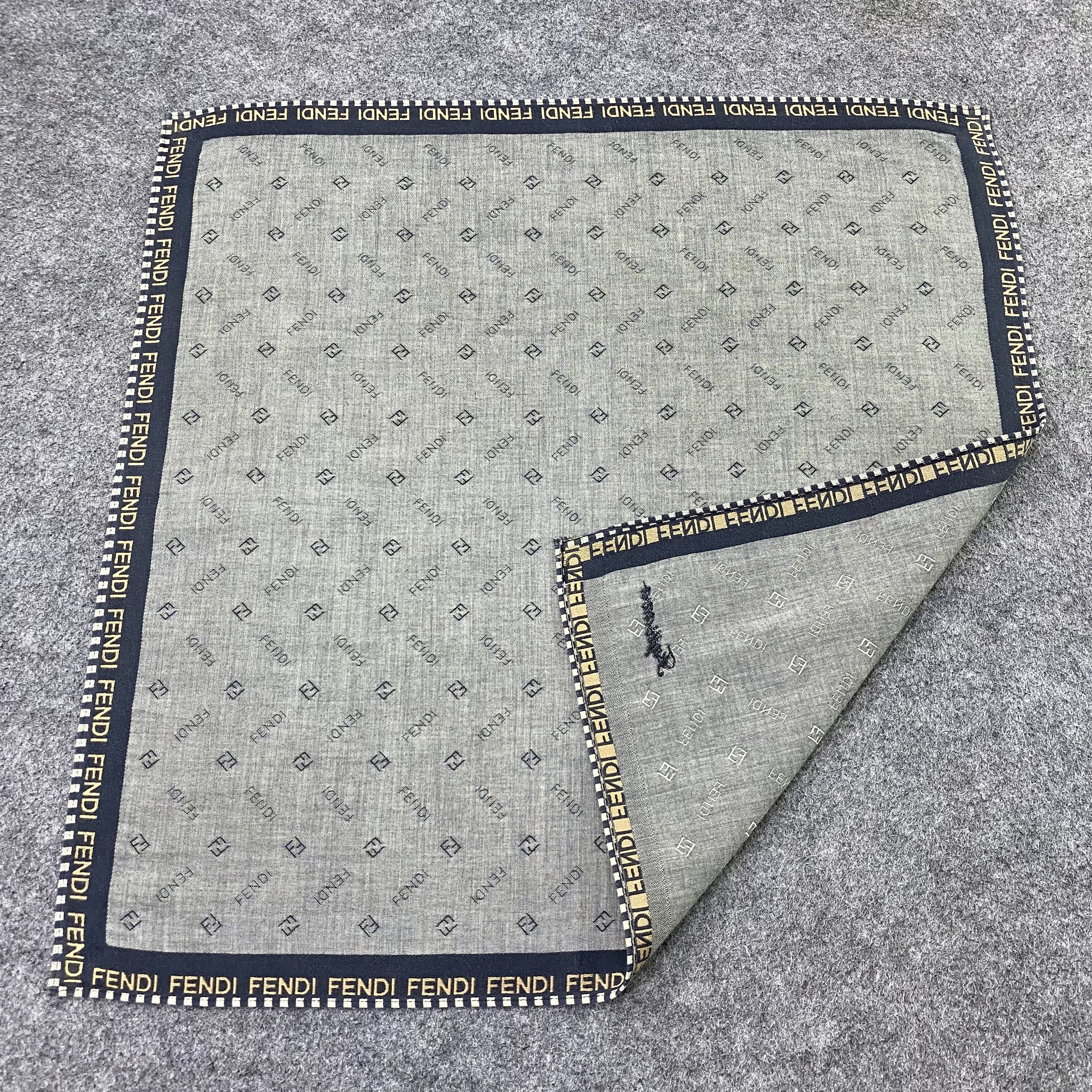 Fendi Fendi Handkerchief Neckerchief Bandana-B1802 Size ONE SIZE - 5 Thumbnail