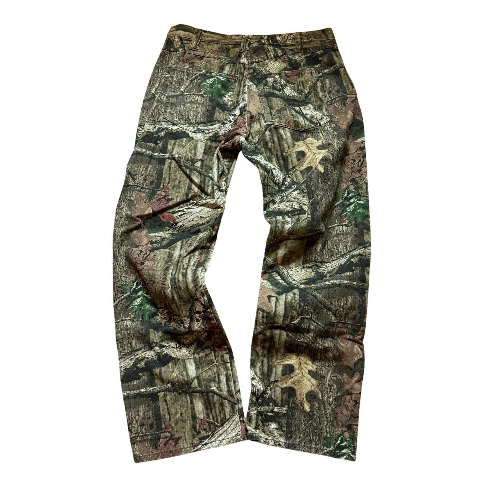 Mossy Oaks 2000s Y2K Mossy Oak Camo Pants Size US 35 - 2 Thumbnail