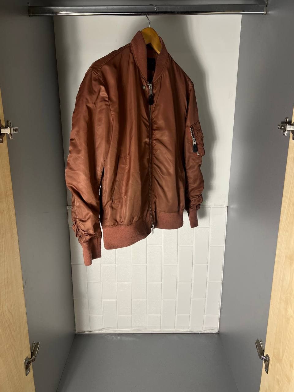 Allsaints VINTAGE ALLSAINTS MYRA BOMBER JACKET CASUAL DESIGNER JAPAN Size US S / EU 44-46 / 1 - 7 Thumbnail