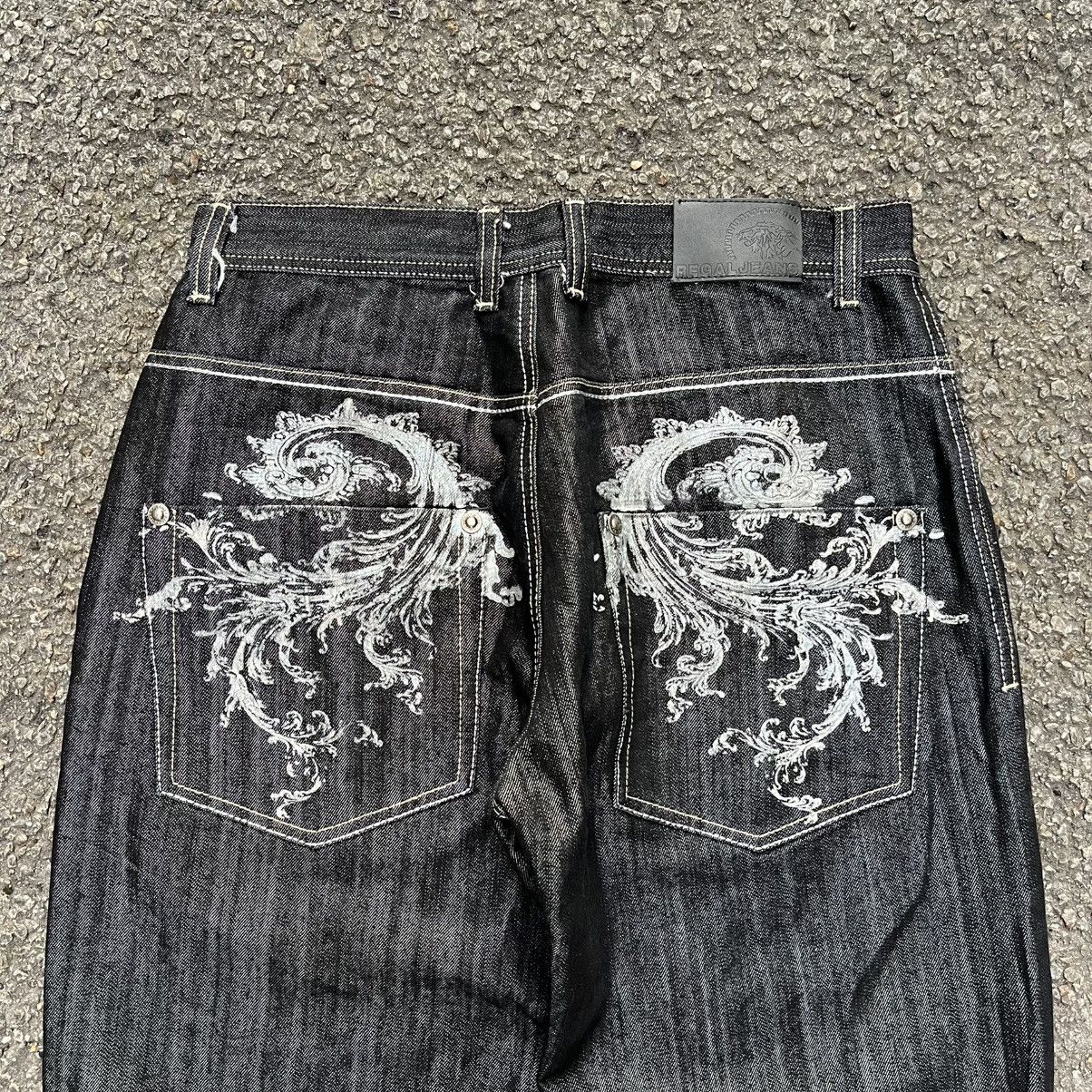 Coogi Crazy Y2K Regal Jeans Tribal Printed Denim Ed Hardy Pants Size US 32 / EU 48 - 10 Thumbnail