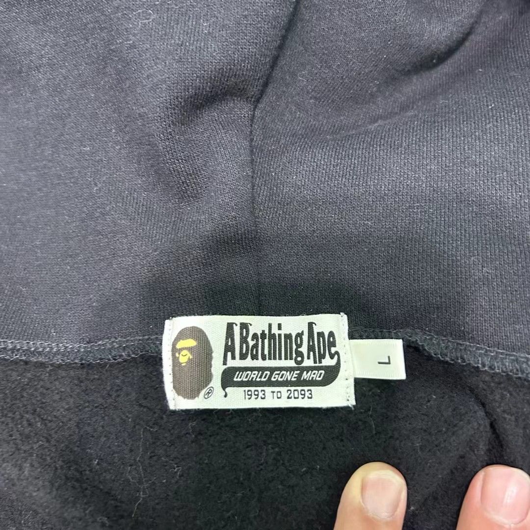 Bape BAPE x BIG SEAN SHARK FULL ZIP HOODIE Size US L / EU 52-54 / 3 - 5 Thumbnail