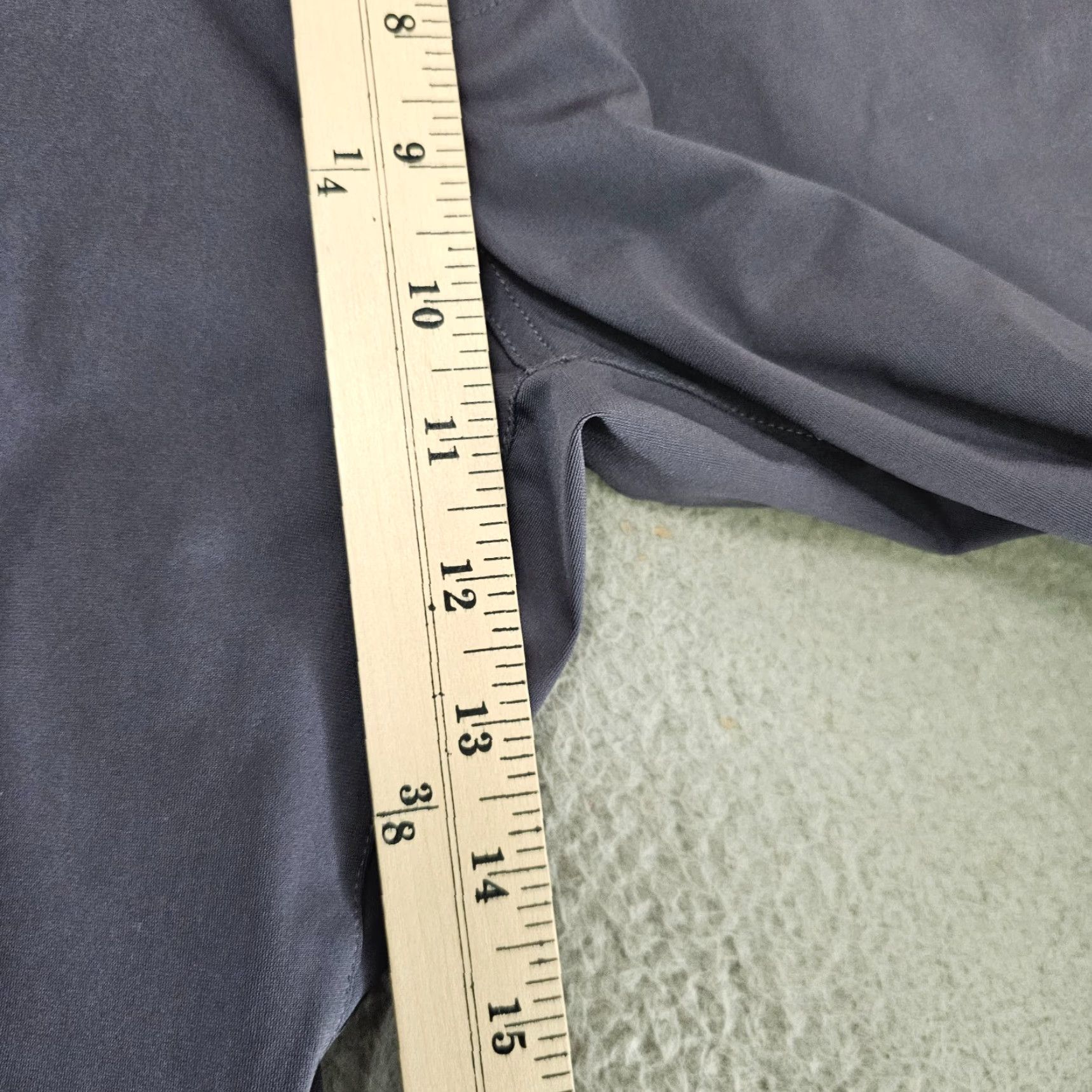 Rhone Rhone Mens Pants 36x29 Classic Fit Straight Leg Grey Stretch Chino Size US 36 / EU 52 - 3 Thumbnail