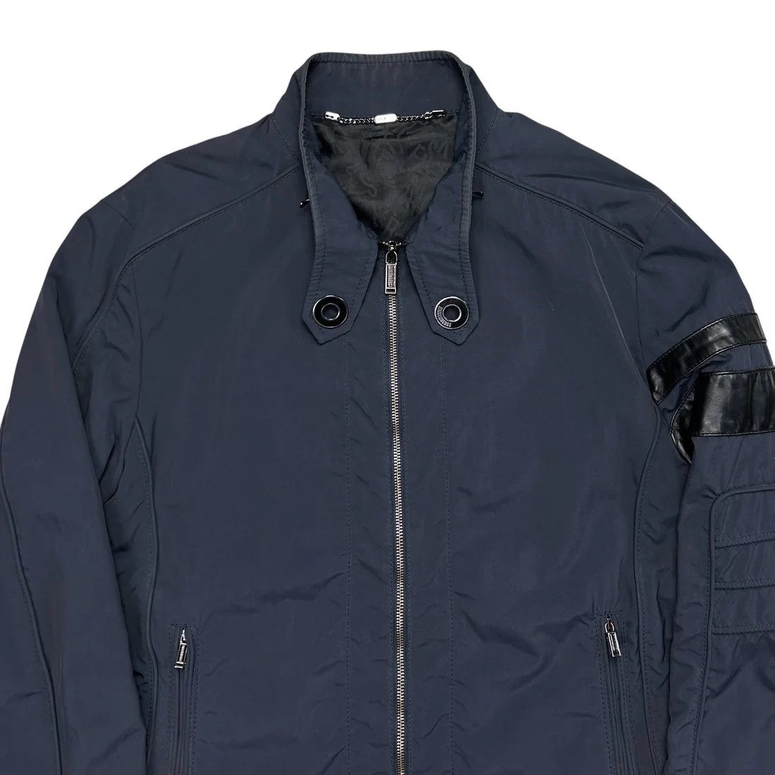 Dirk Bikkembergs Dirk Bikkembergs Hook Collar Racing Jacket Size US M / EU 48-50 / 2 - 6 Thumbnail