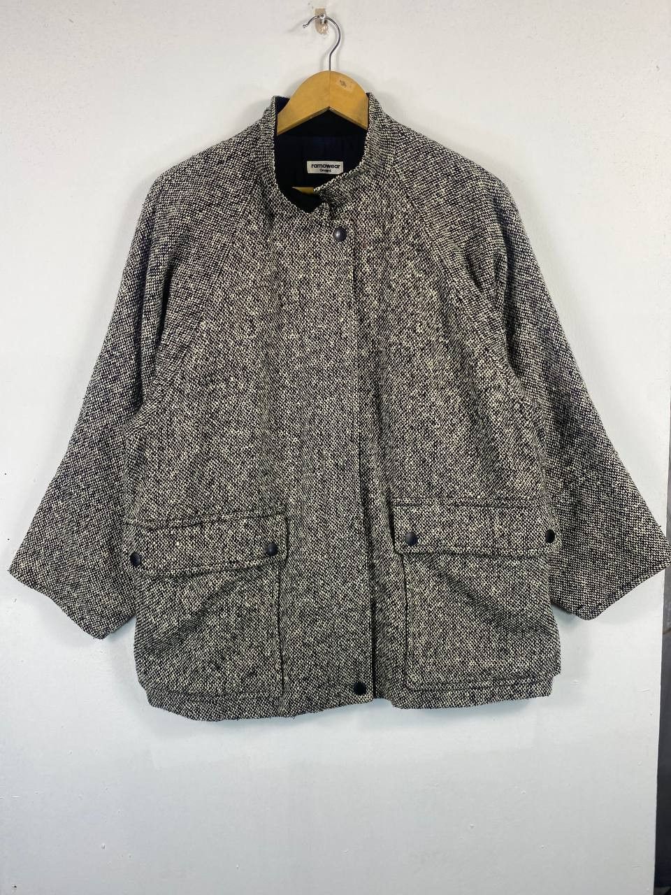 Japanese Brand vintage ramowear by onward japan wool jacket nice design Size US L / EU 52-54 / 3 - 1 Thumbnail