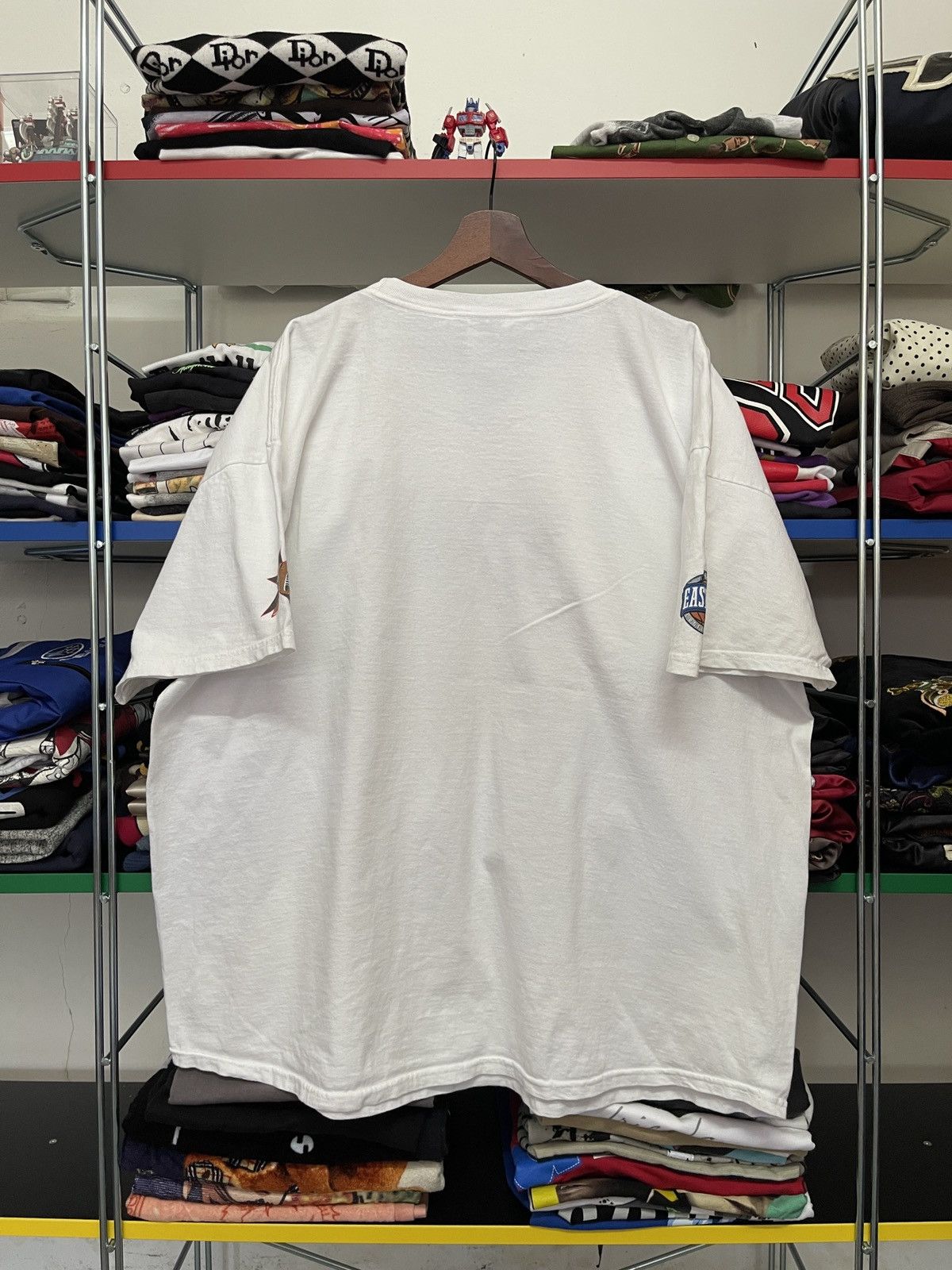 Nike Vintage 90s Nike Sixers 76 Nba Graphic Tee Size US XXL / EU 58 / 5 - 8 Thumbnail