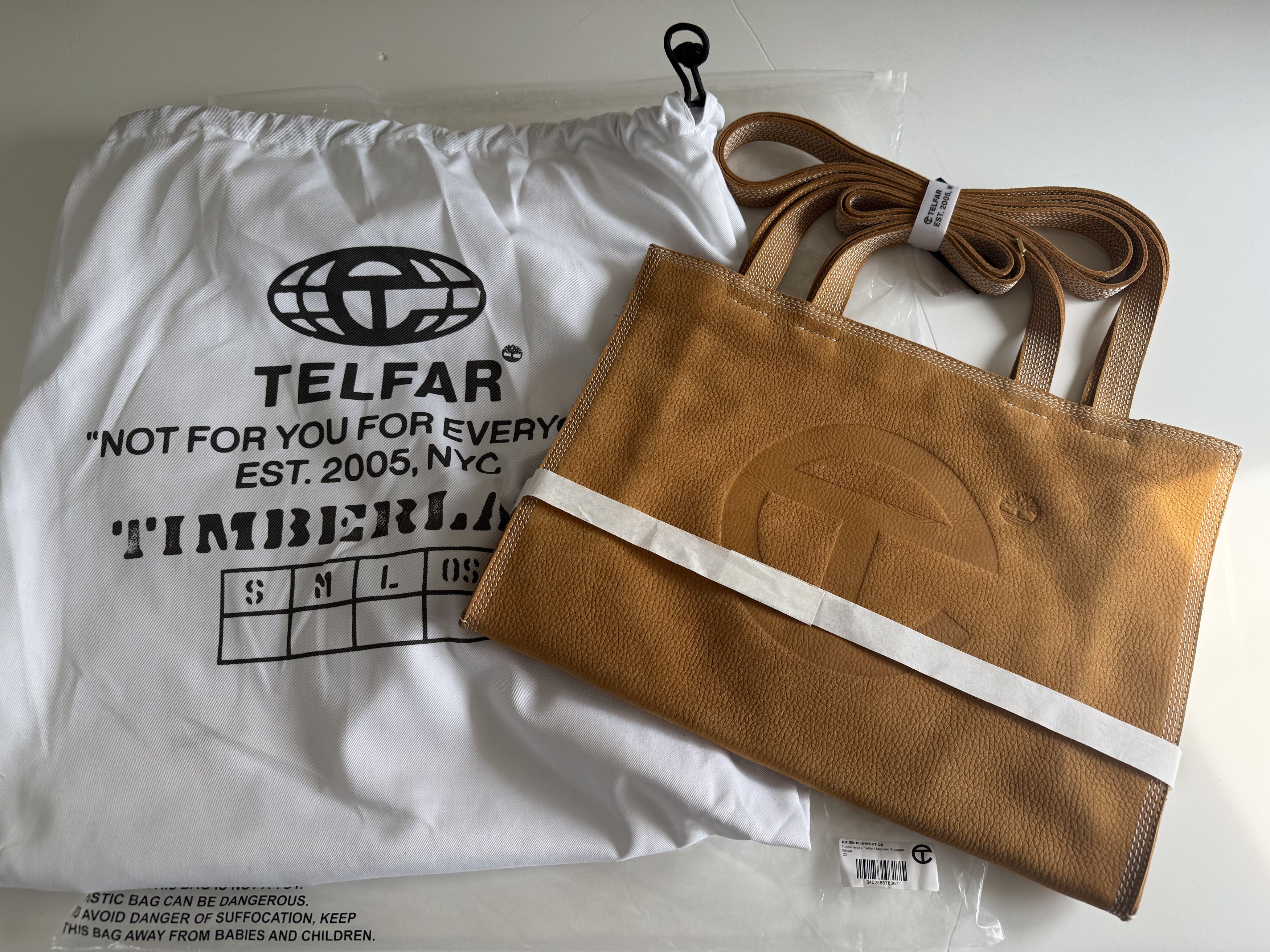 Telfar Timberland Medium Shopper | Wheat Size ONE SIZE - 1 Thumbnail
