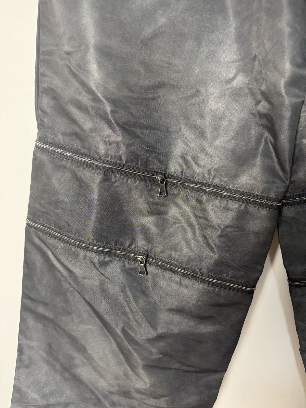 Y/Project BNWT Y/Project FW23 Runaway Black Nylon Zip Baggy Pants Size US 30 / EU 46 - 9 Thumbnail