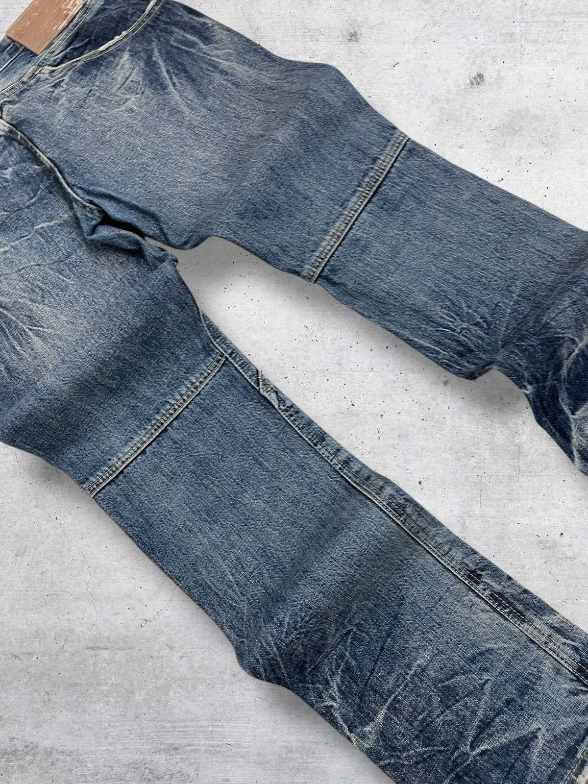 semanticdesign VINTAGE DHEART JAPAN DESIGNER 90S OG RUGGED AESTHETIC DENIM Size US 31 - 14 Thumbnail