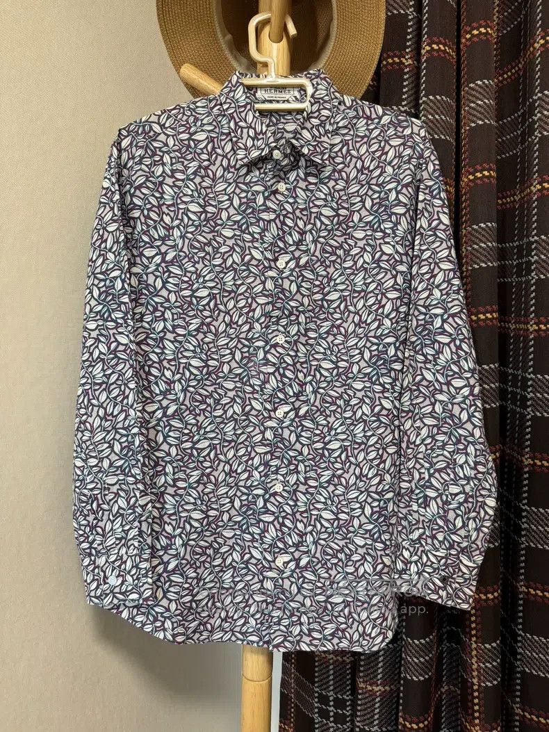 Hermes Hermes size 39 Linen shirt with 67% linen and 33% cotton Size US M / EU 48-50 / 2 - 1 Thumbnail