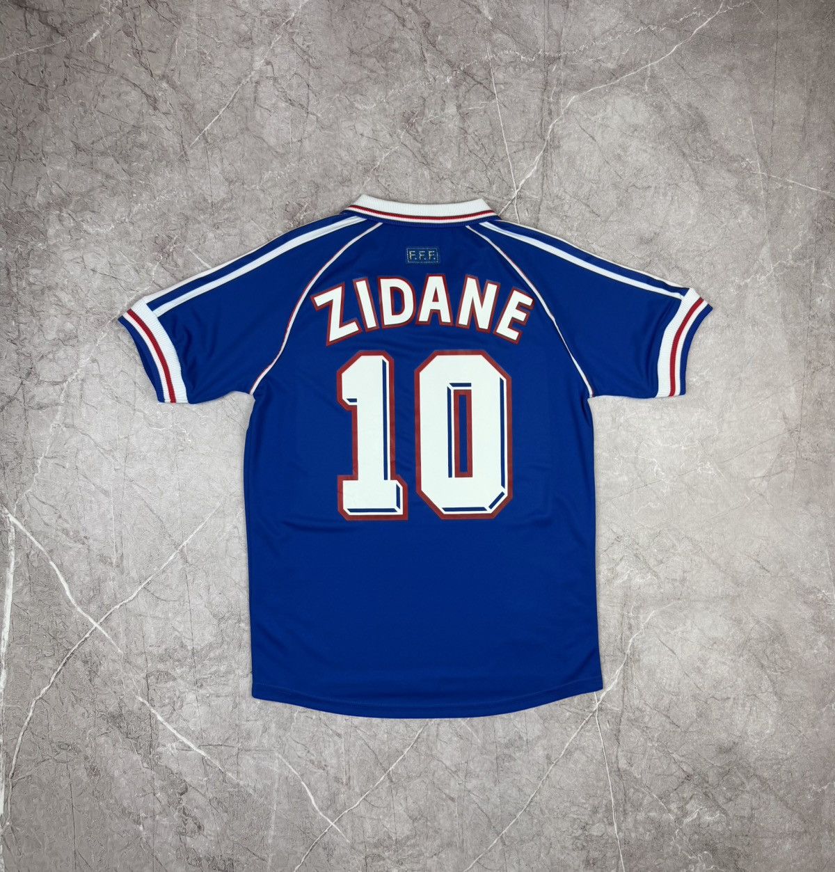 Adidas Vintage 1998 france fifa world cup adidas Zidane jersey Size US M / EU 48-50 / 2 - 2 Thumbnail