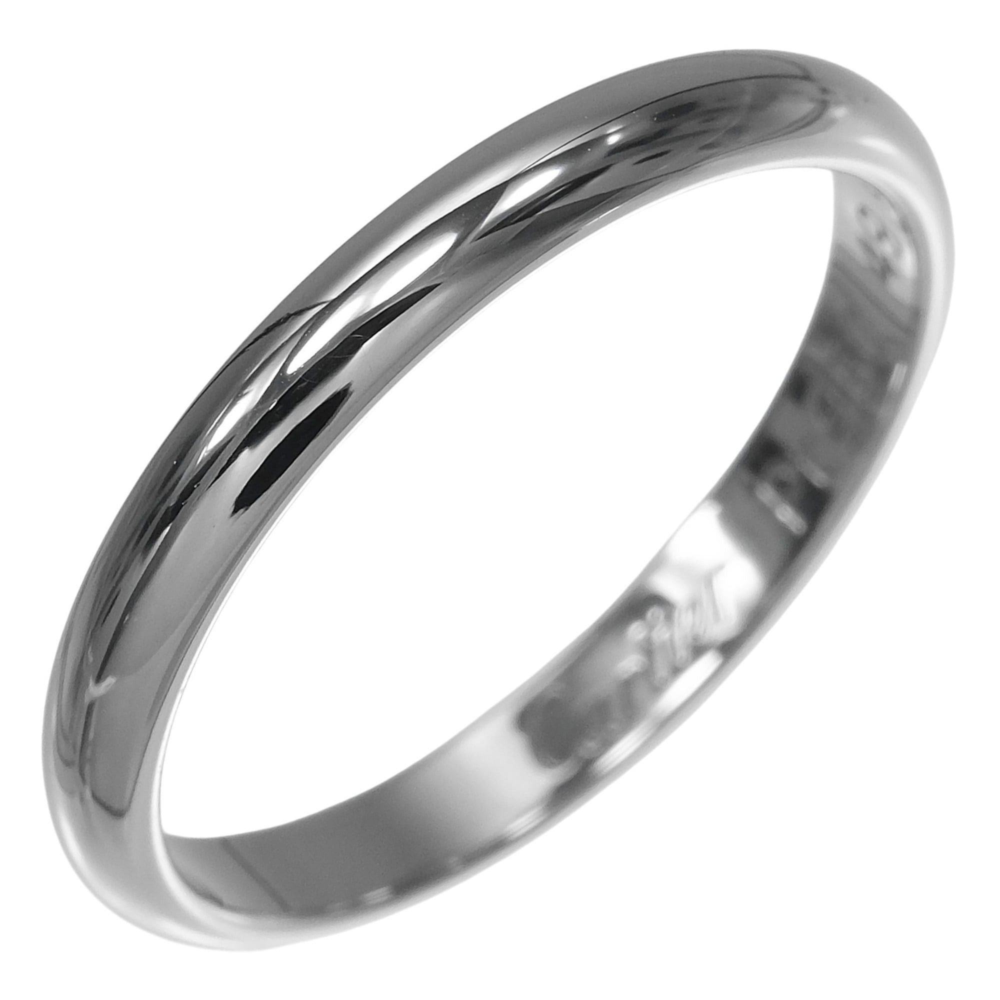 Cartier Cartier 1895 Wedding Ring, Size 8.5, 2.4mm, Pt950 Platinum, Approx. 2.56g. Size ONE SIZE - 1 Thumbnail