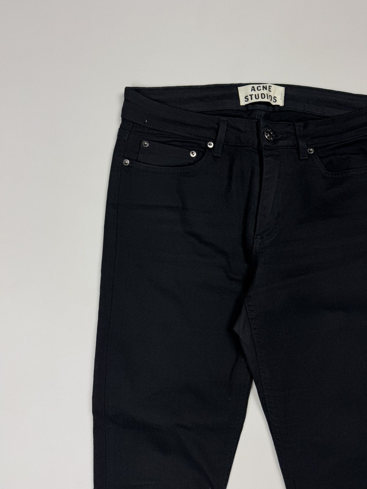 Acne Studios Skin 5 Lacey Black Ladies Skinny Jeans
