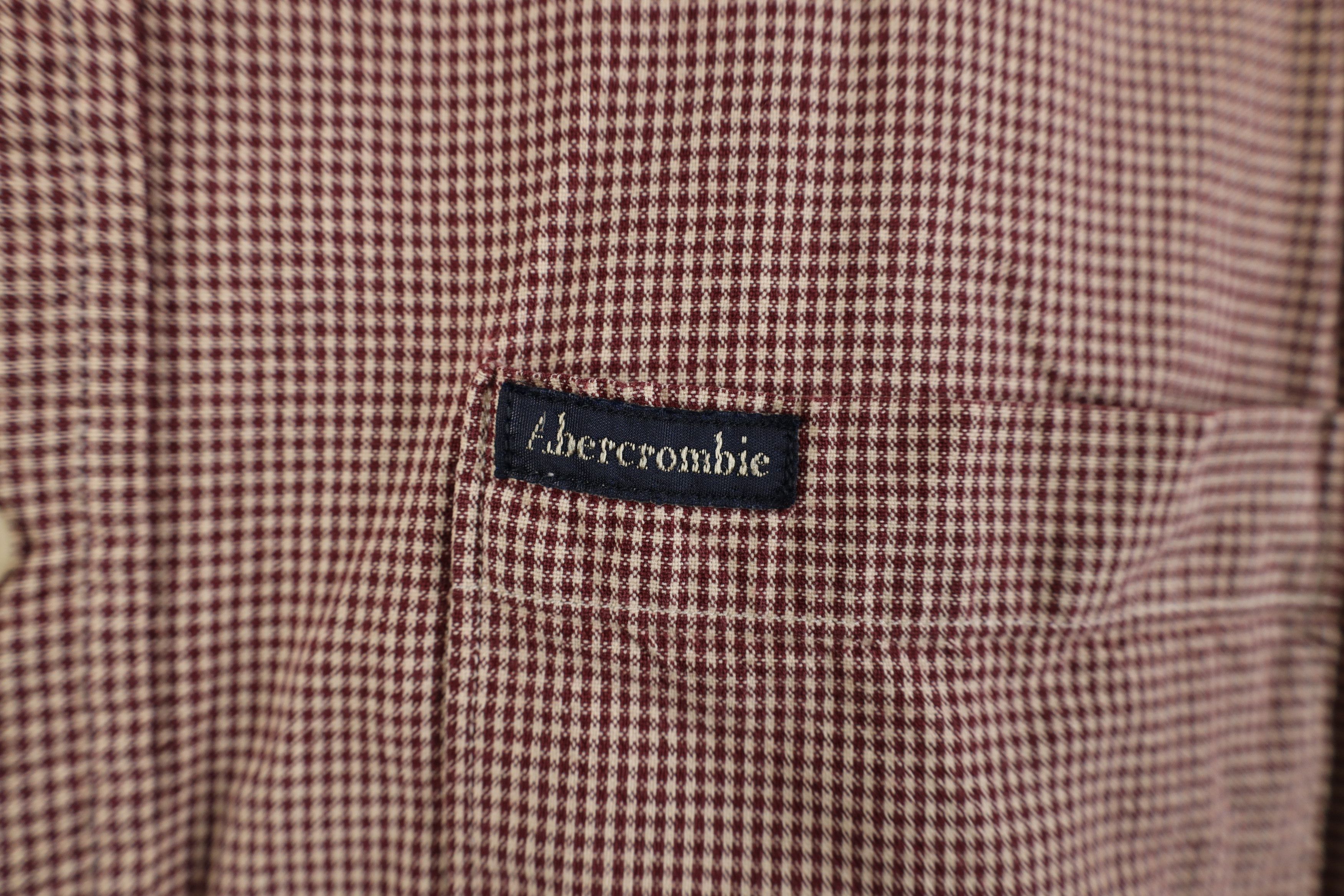 Abercrombie & Fitch Vintage 90s Y2K Abercrombie & Fitch Collared Button Shirt Size US XL / EU 56 / 4 - 4 Thumbnail