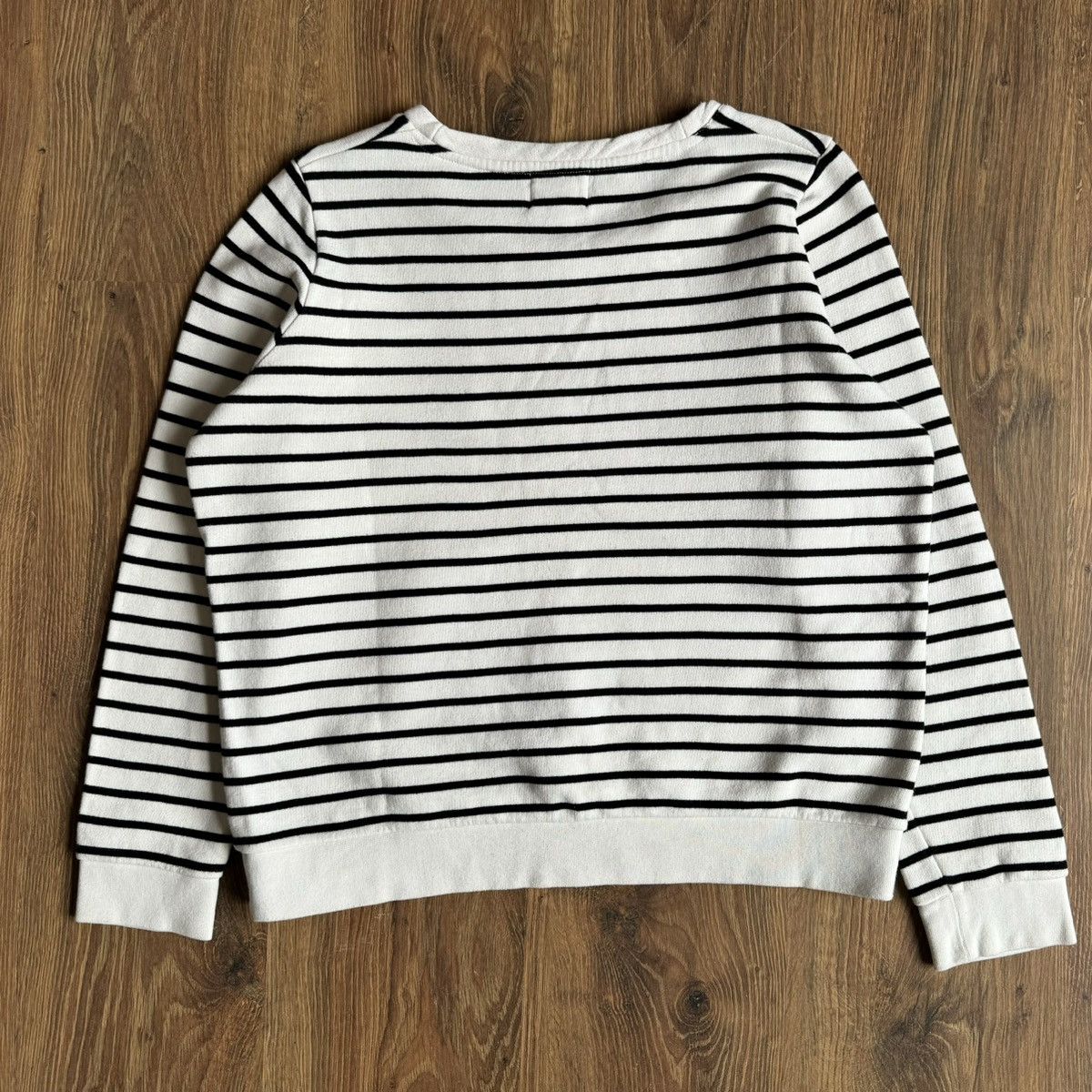 Sezane Sézane Stripped Sweater Women’s L White Size L / US 10 / IT 46 - 4 Thumbnail