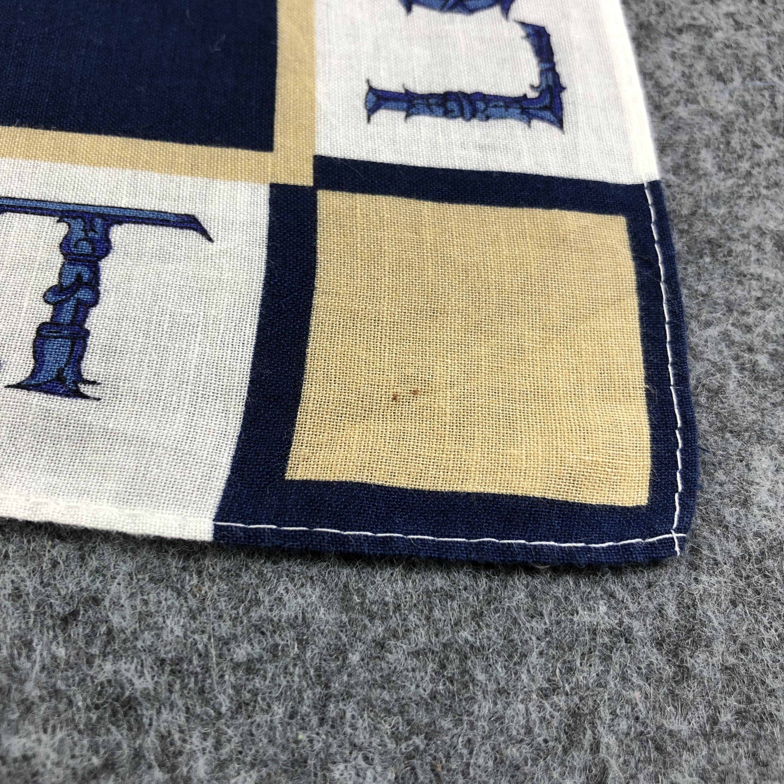 Vintage Lockheart Handkerchief Neckerchief Bandana H2275 Size ONE SIZE - 6 Thumbnail