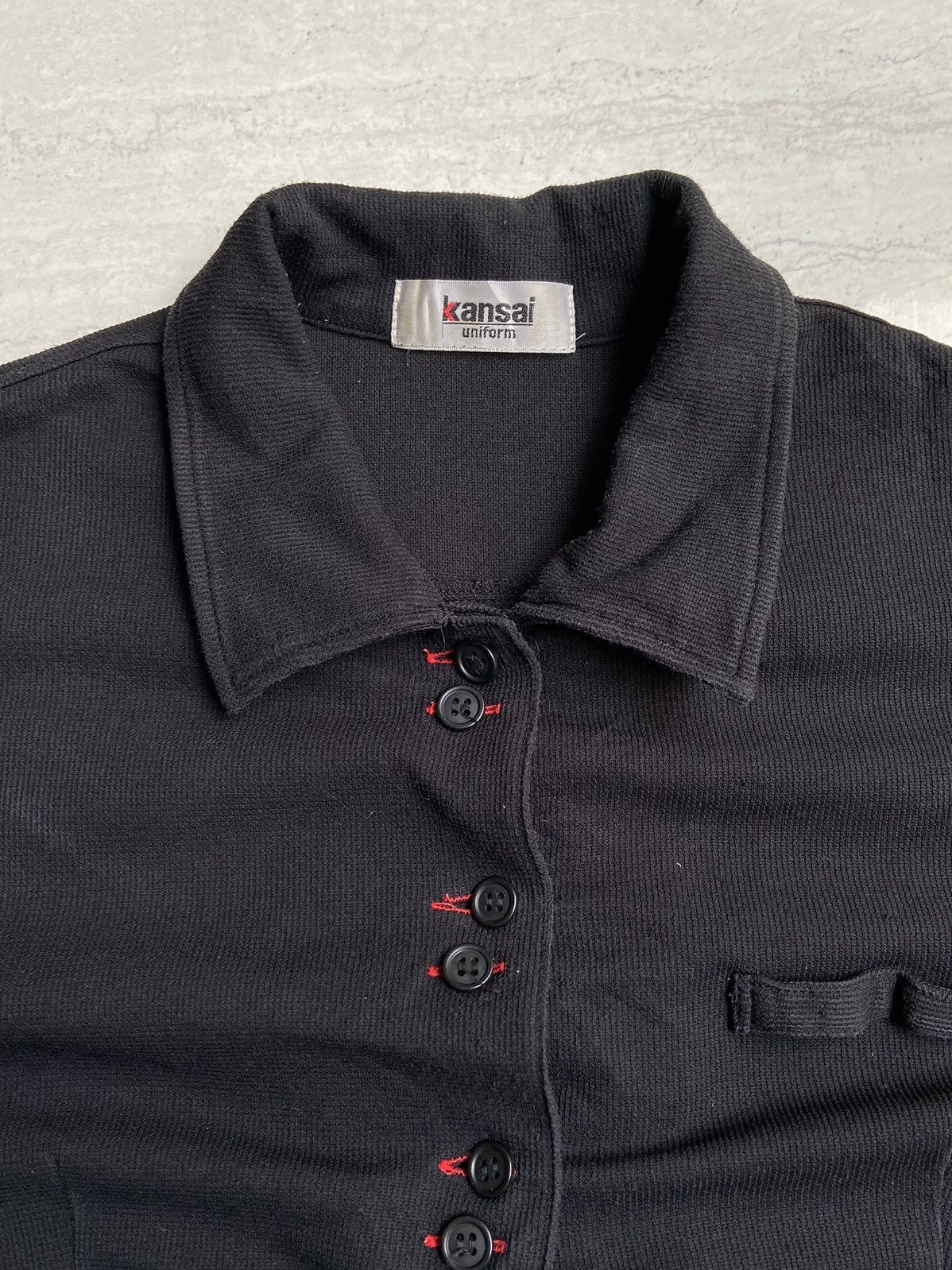 Kansai Yamamoto KANSAI UNIFORM Black T-Shirt Size XS / US 0-2 / IT 36-38 - 11 Thumbnail